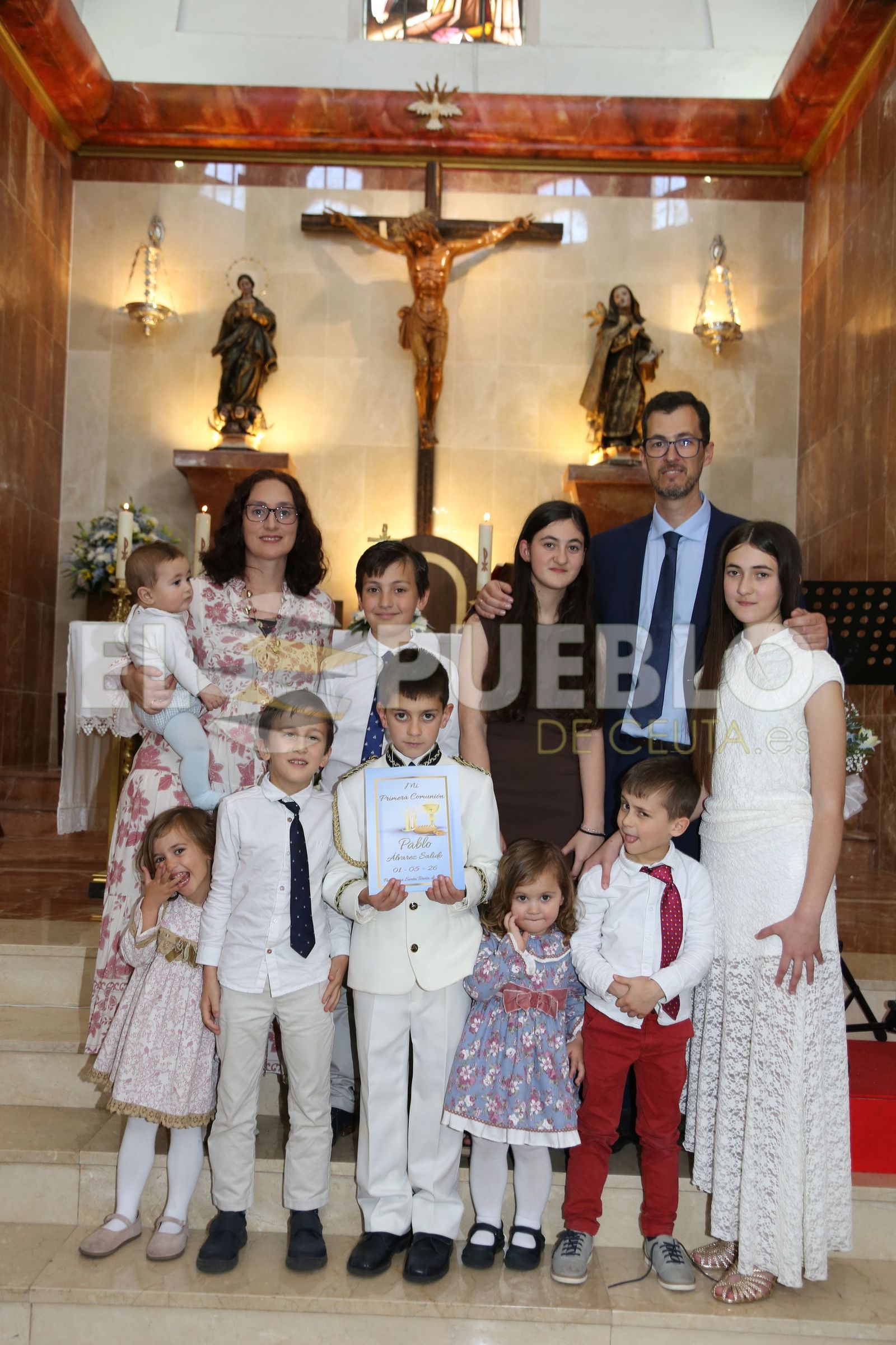 Comuniones en la Parroquia de Santa Teresa
