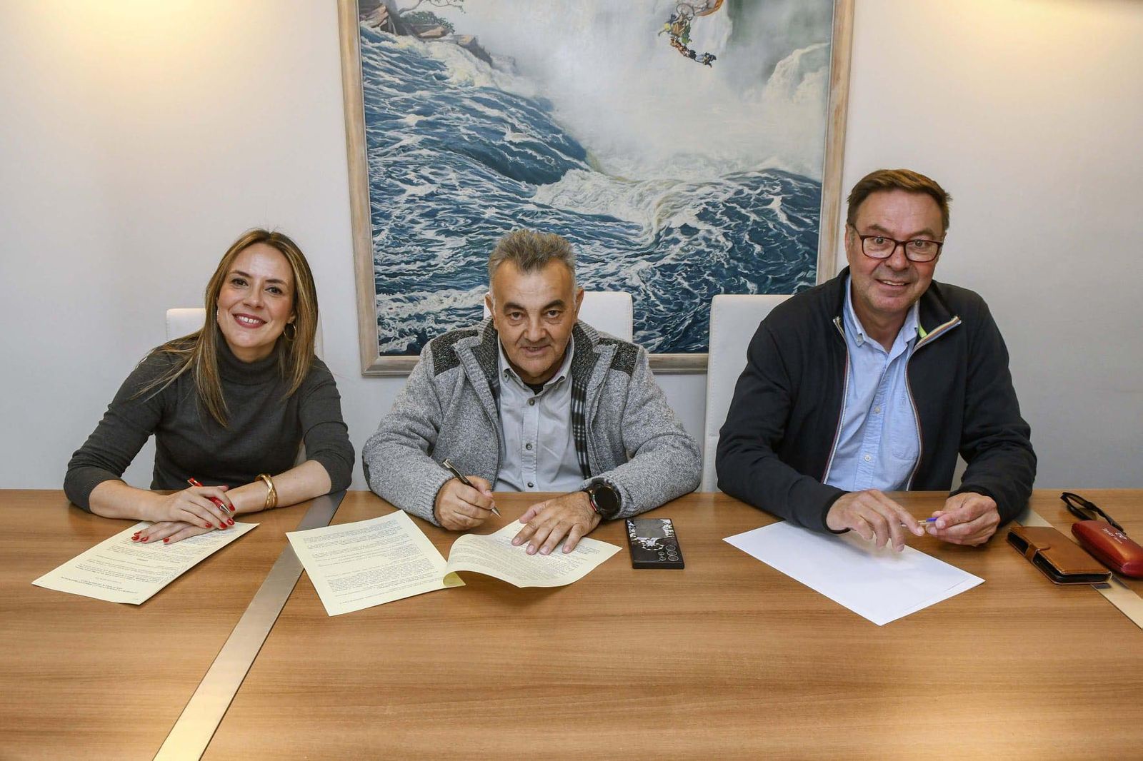 La firma de los convenios entre Ciudad y FPAV tenía lugar este martes