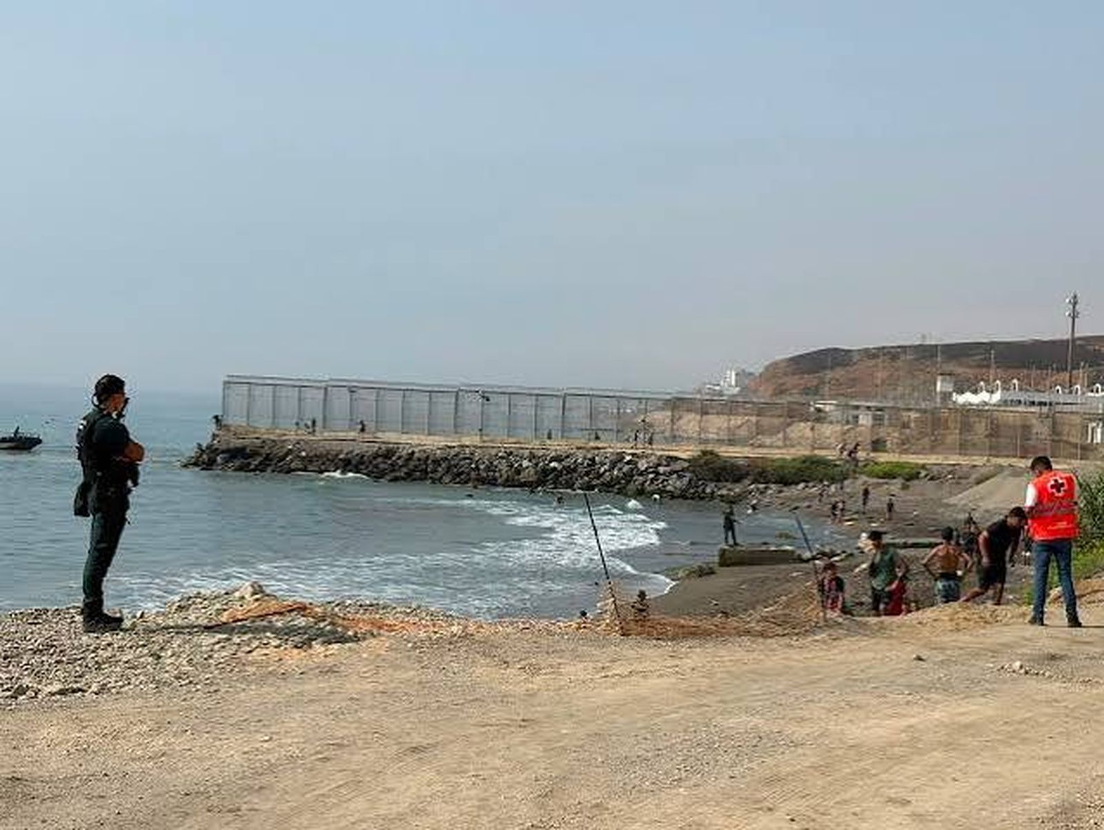 Espigón de El Tarajal