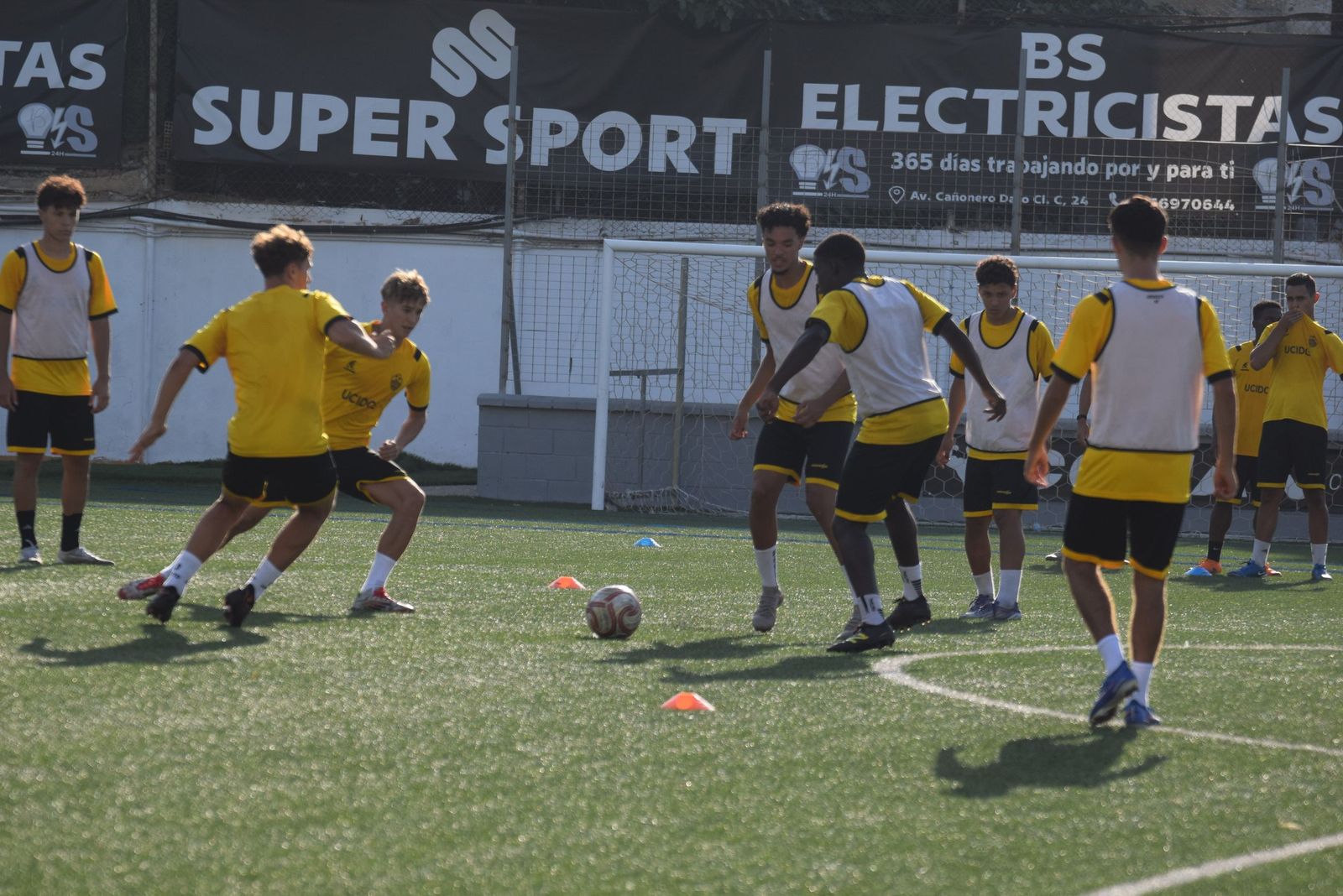 Entrenamiento Sporting Atlético