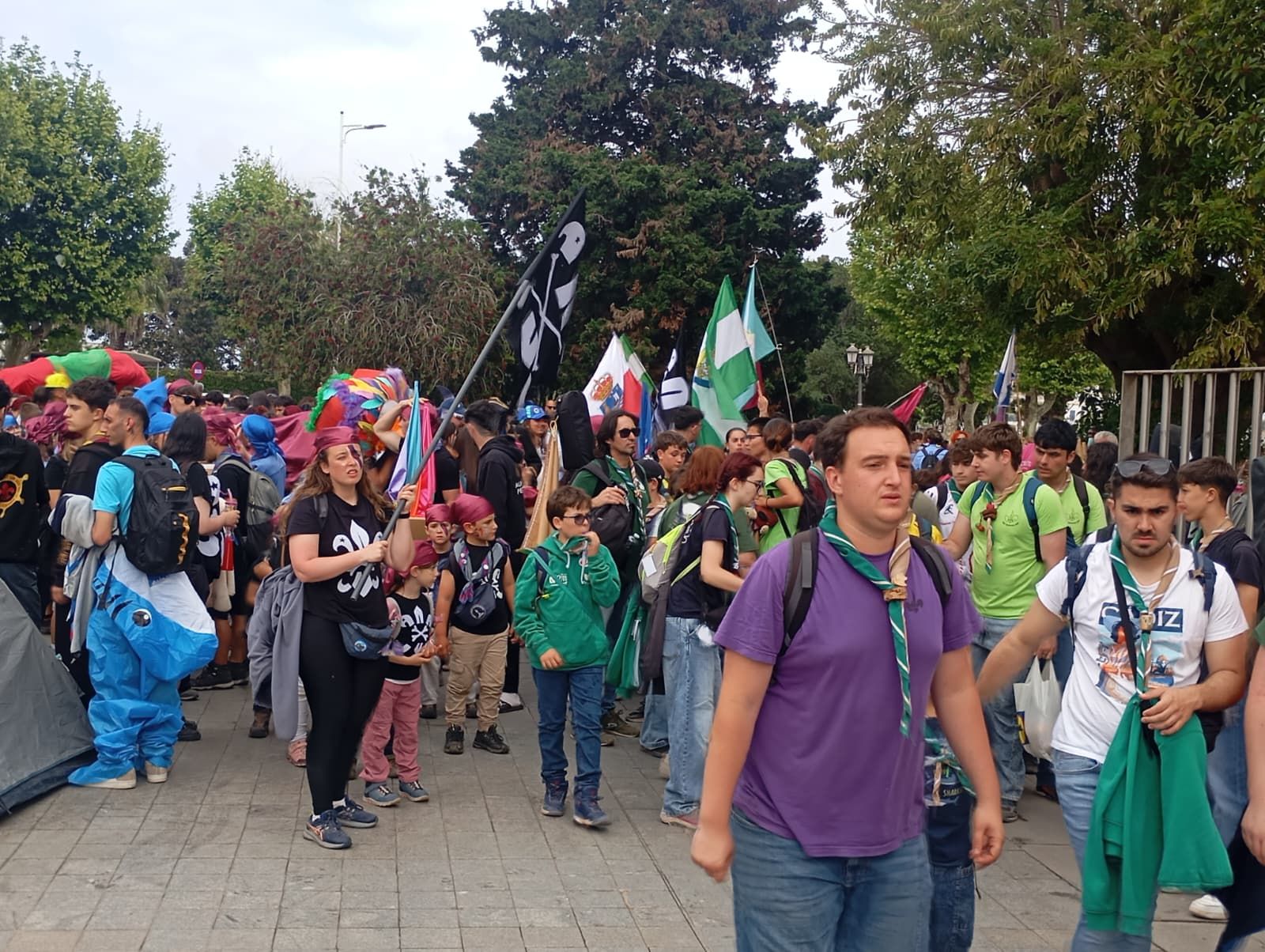 Ceuta brilla y deja el pabellón alto en el Festival Scout