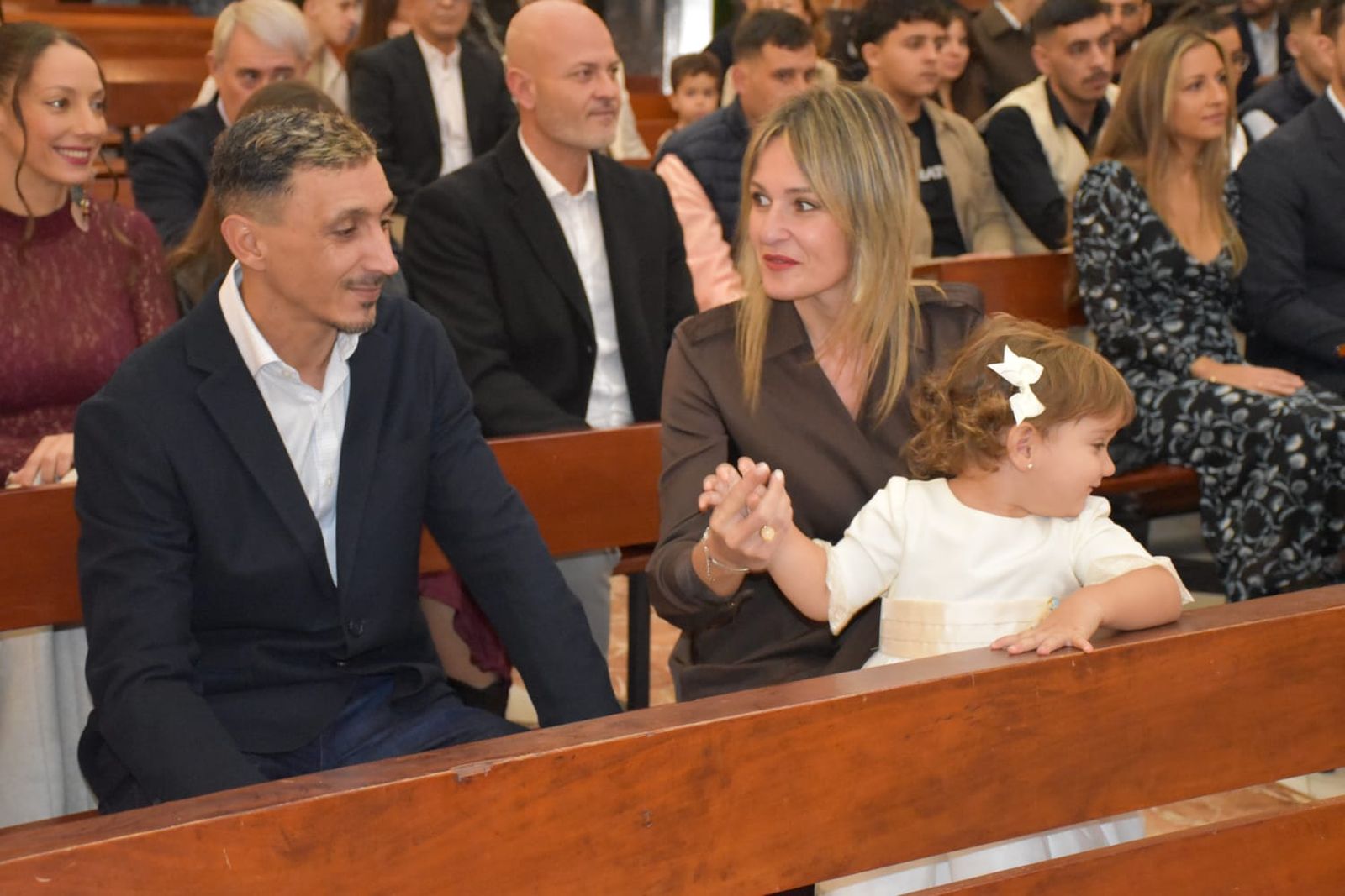 El bautizo de los hermanos Antonio y Jimena