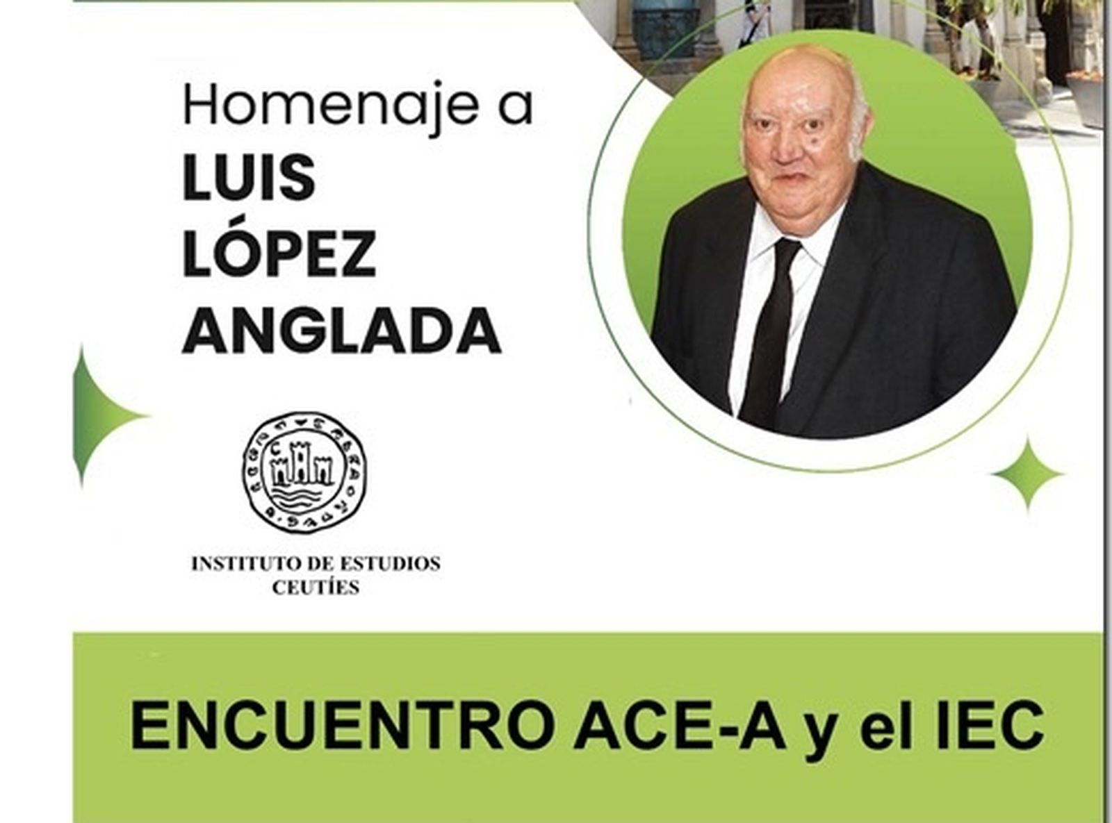 Imagen facilitada por el Instituto de Estudios Ceutíes sobre Luis López Anglada