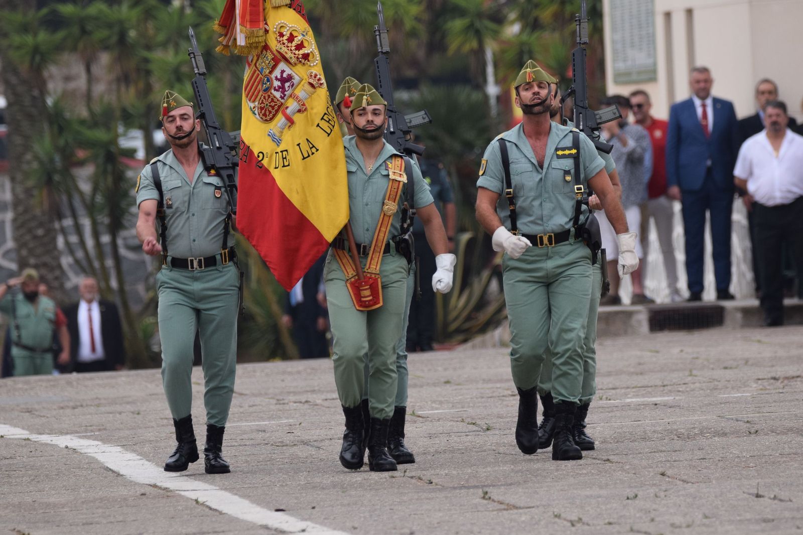 Brillante y marcial celebración del 105 Aniversario de la Legión