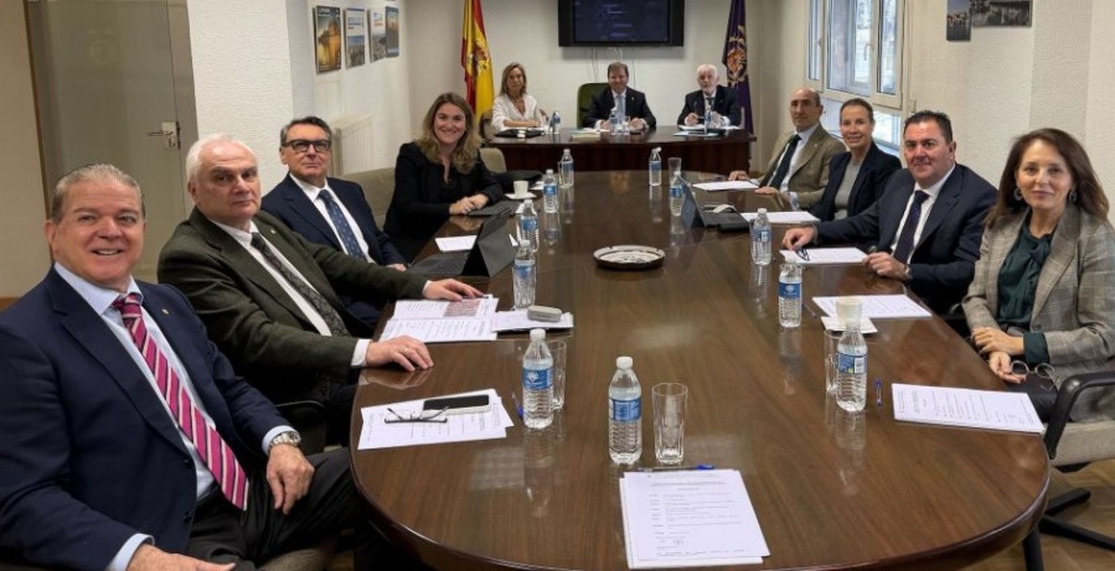 El Consejo General de los Colegios de Agentes de Aduanas y Representantes Aduaneros (CGAA), durante la celebración del último pleno