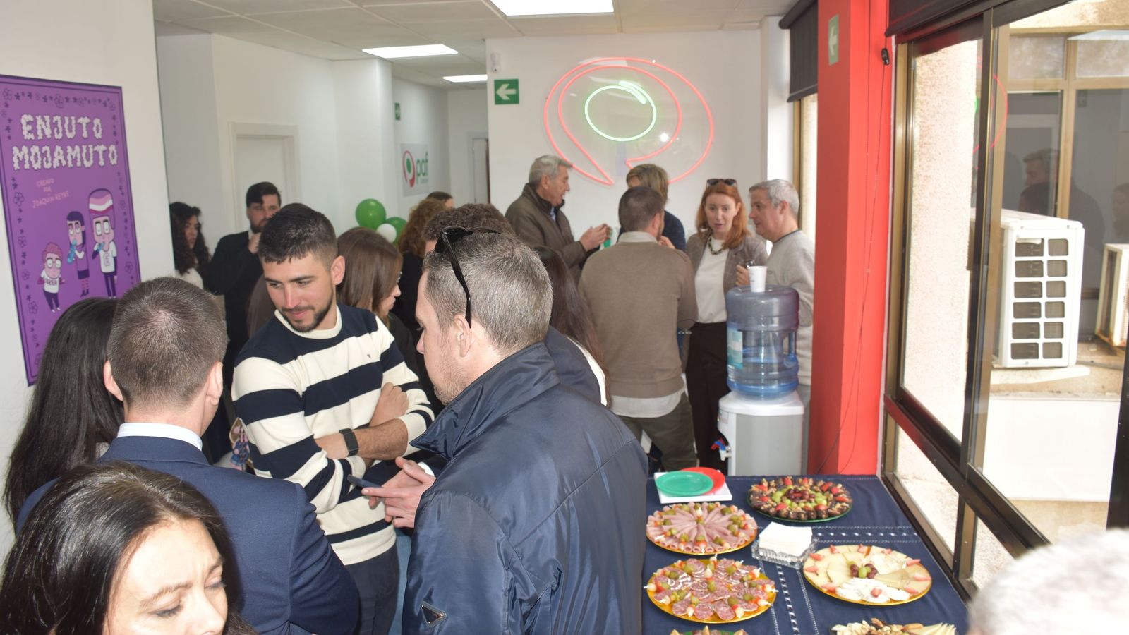 Acto de inauguración de la sede de PAF