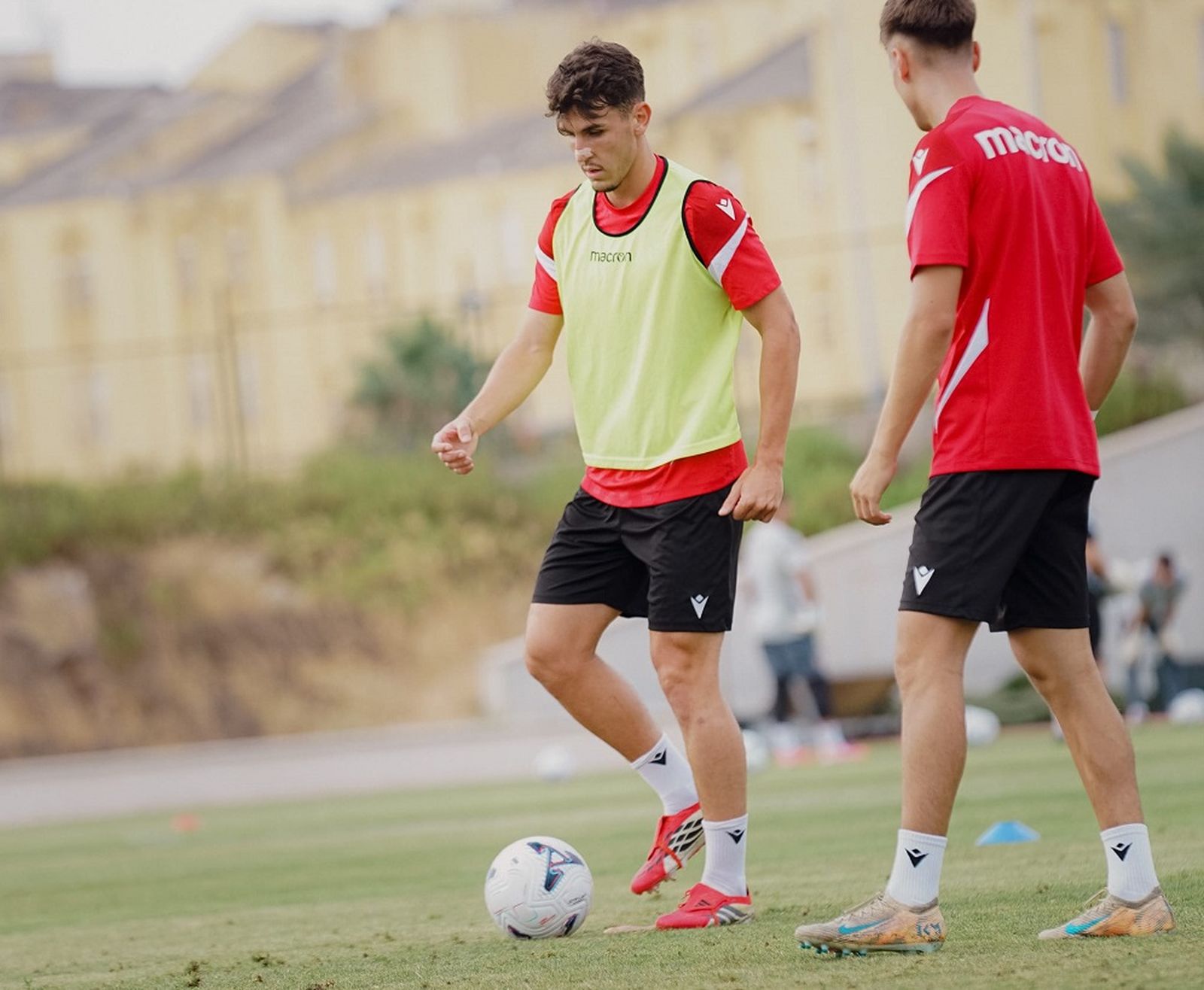 Entrenamiento de la AD Ceuta