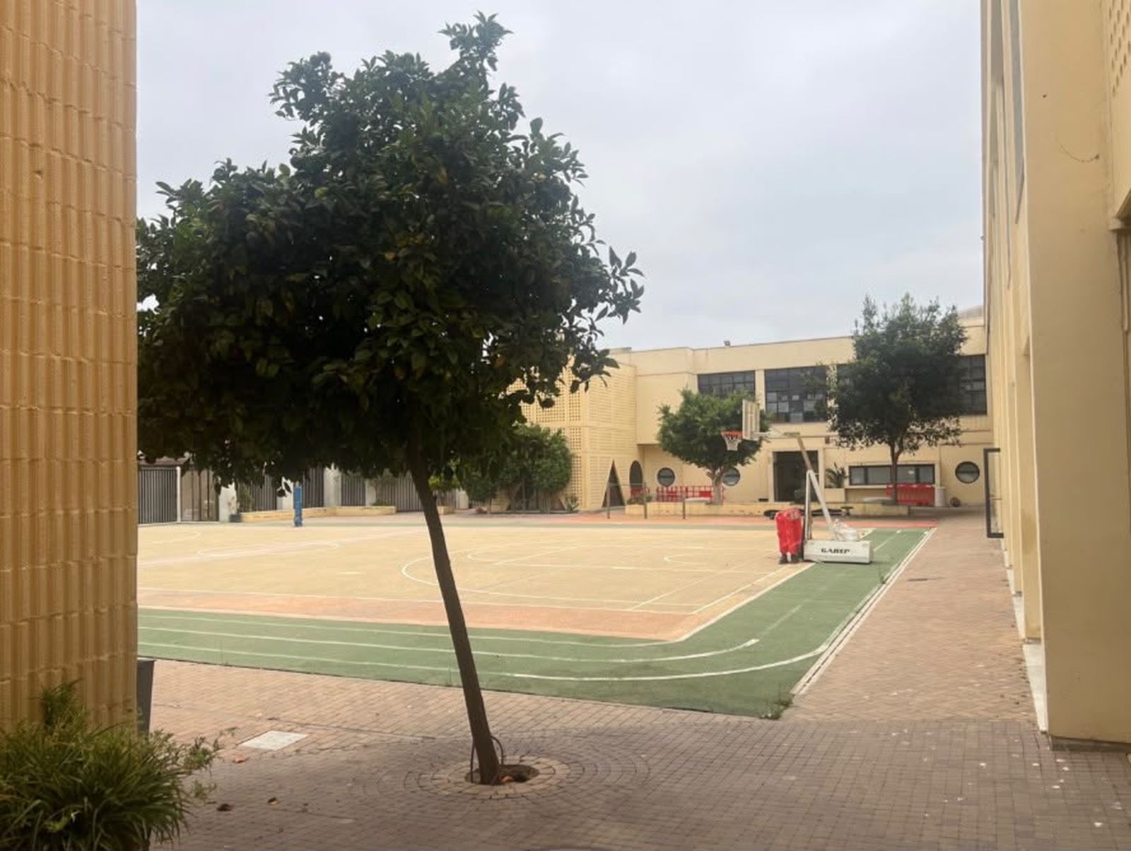 Uno de los colegios objeto de la intervención de la Ciudad
