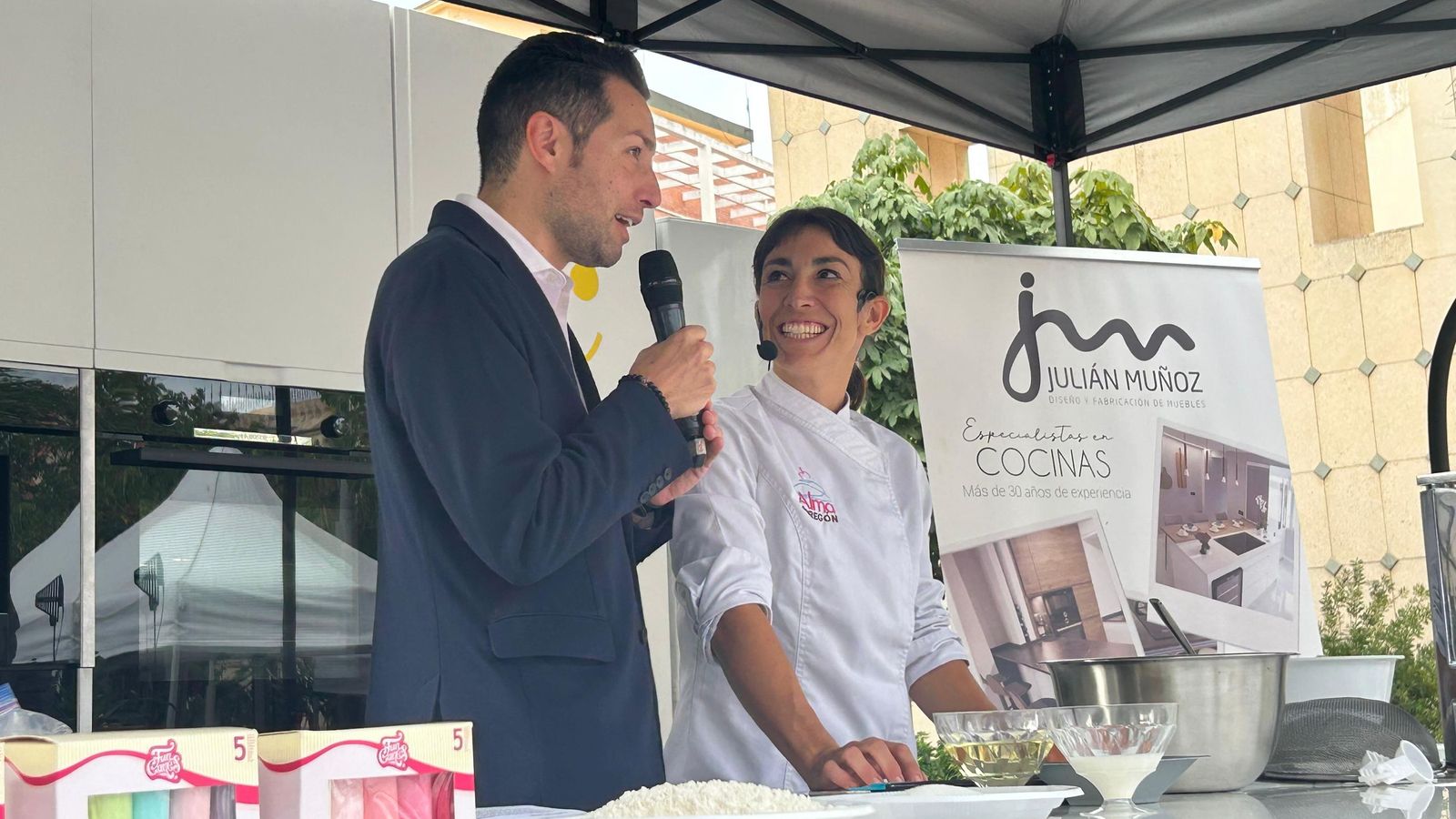 Taller de repostería de Alma 'Cupcake' para alumnos del CEIP Príncipe Felipe por la III Semana Gastronómica y Sostenible de Ceuta