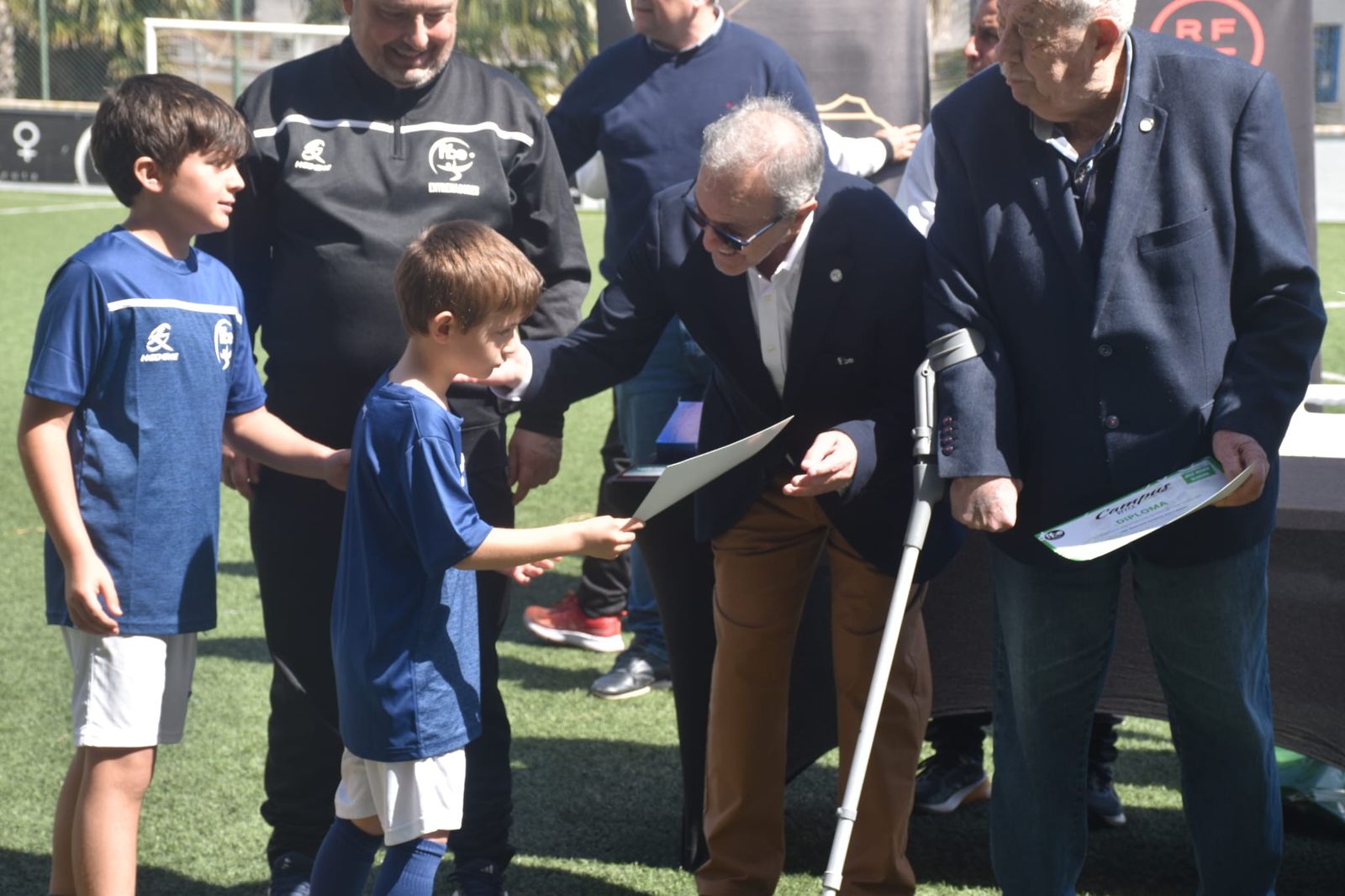 Entrega de diplomas Campus de Fútbol