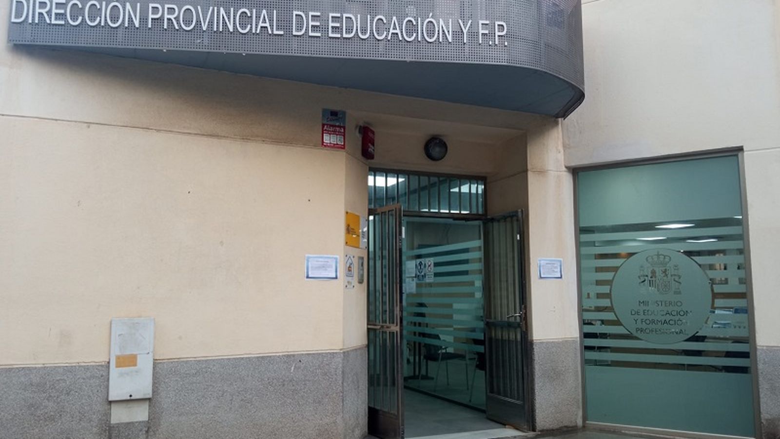 Fachada de la dirección provincial del MEFP en Ceuta. / FOTO EL PUEBLO