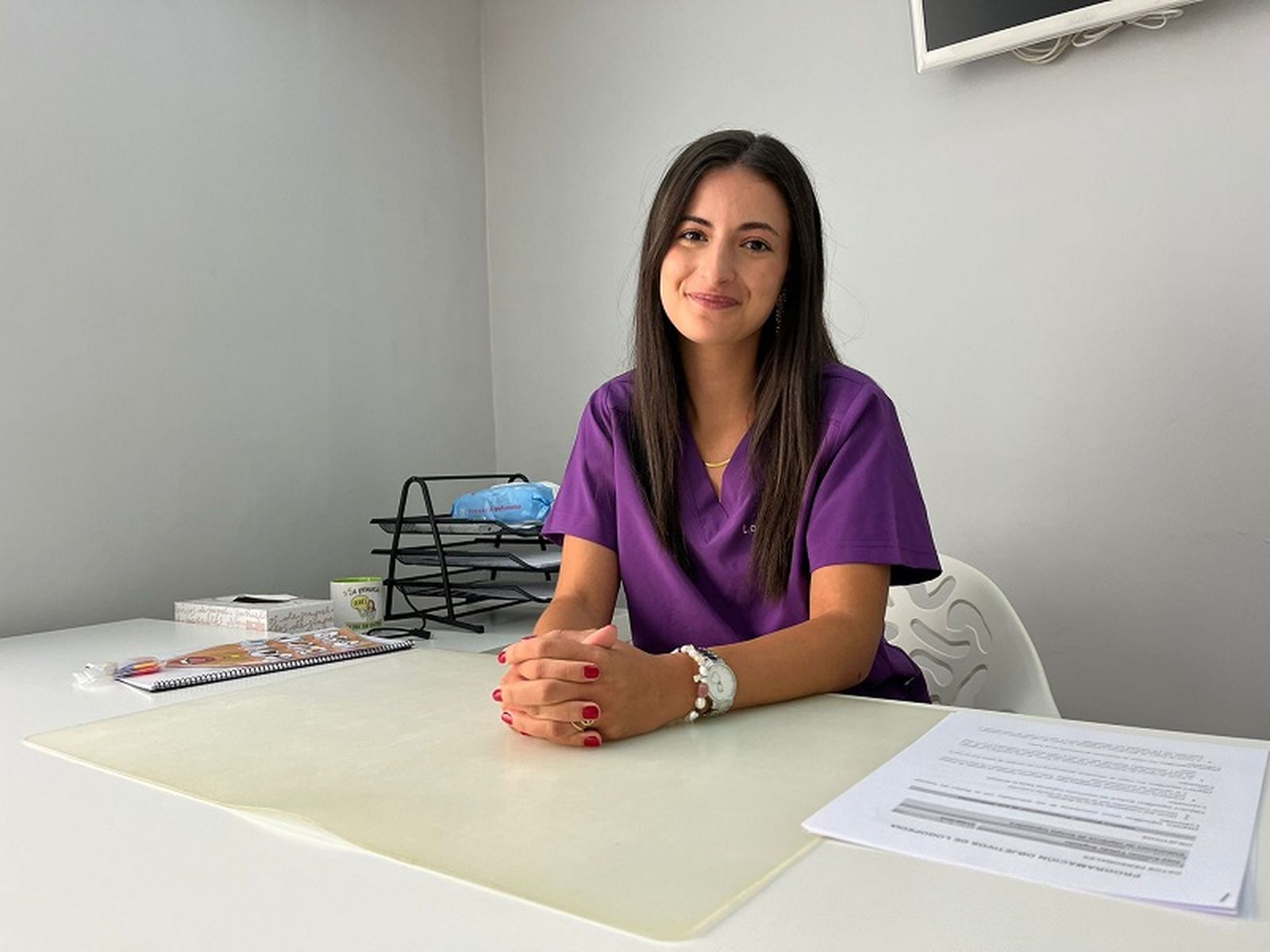 La logopeda Selma Abdelkader./ FOTO C.L.