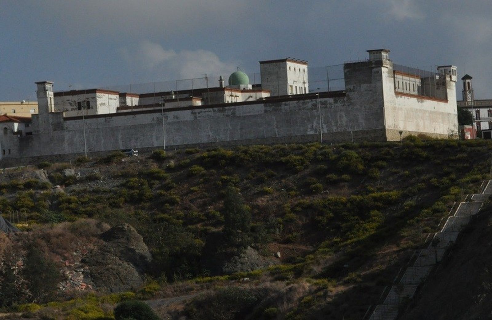 La antigua cárcel de Los Rosales. / FOTO EL PUEBLO