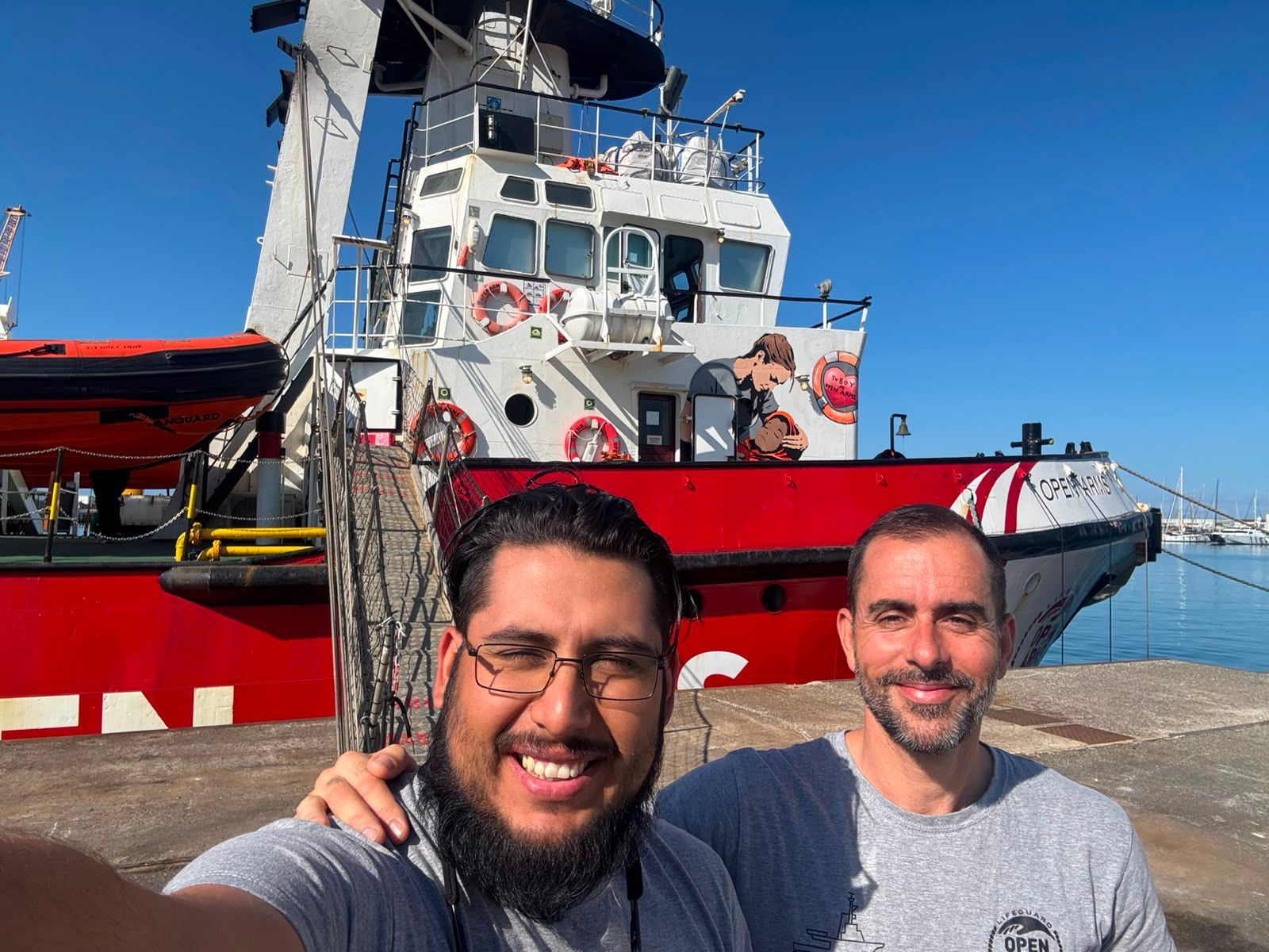 Del 25 de mayo al 11 de junio, José Antonio Carracao, participó como voluntario en la misión 126 del Open Arms de rescate humanitario en el Mediterráneo Central