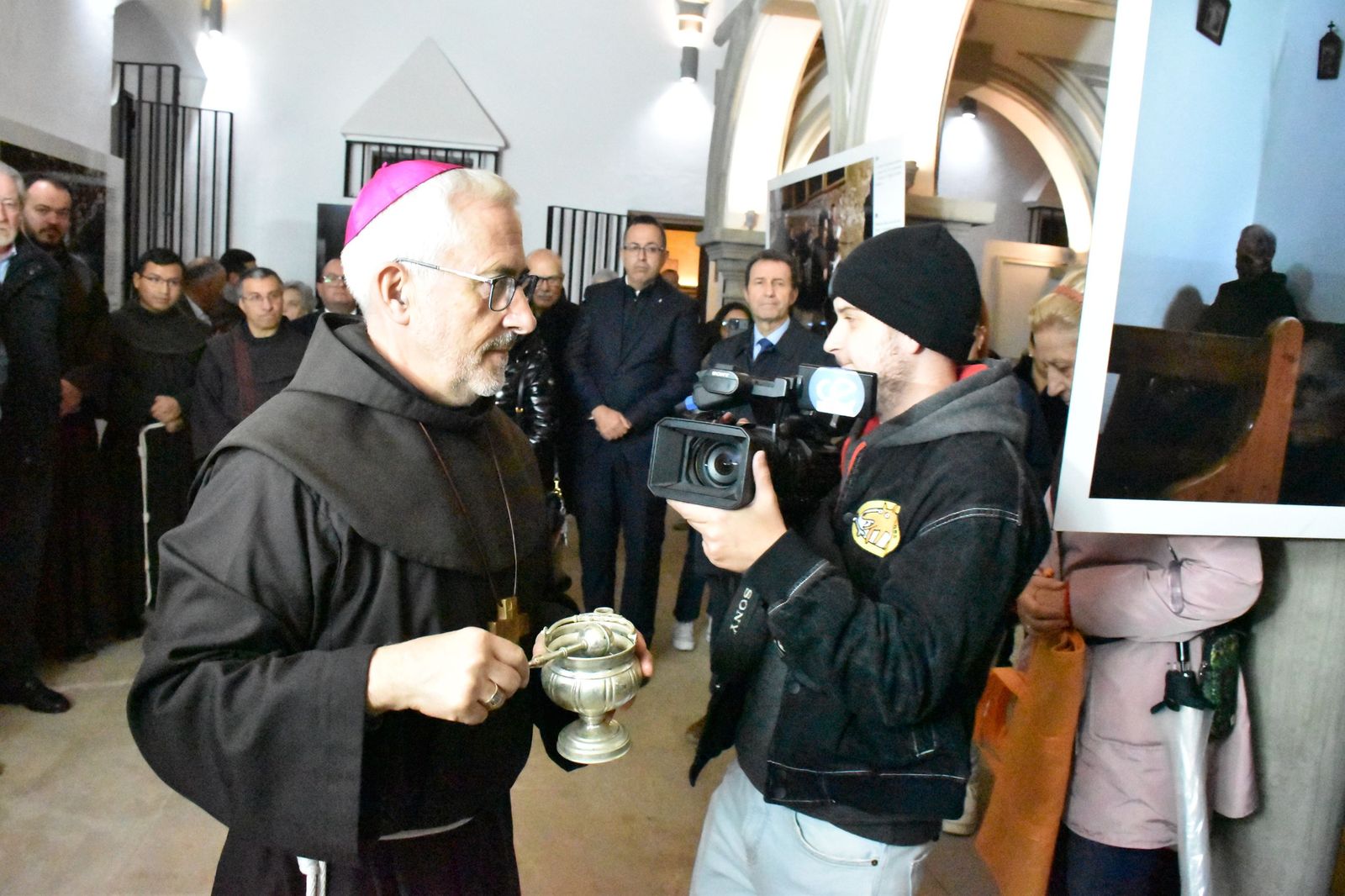 Un trocito de Jerusalén en el nuevo Claustro de San Antonio