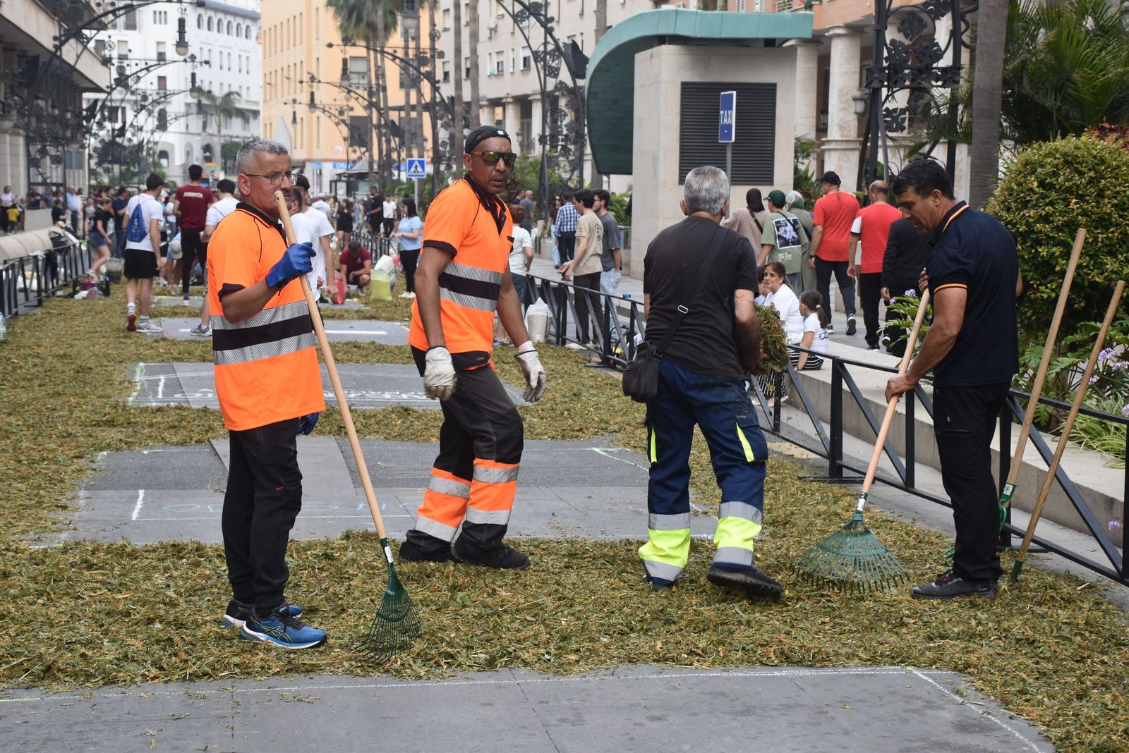 Todo preparado para el Corpus Christi en Ceuta