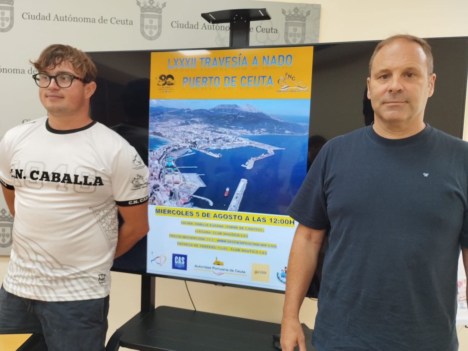 Presentación de la Travesía al Puerto de Ceuta