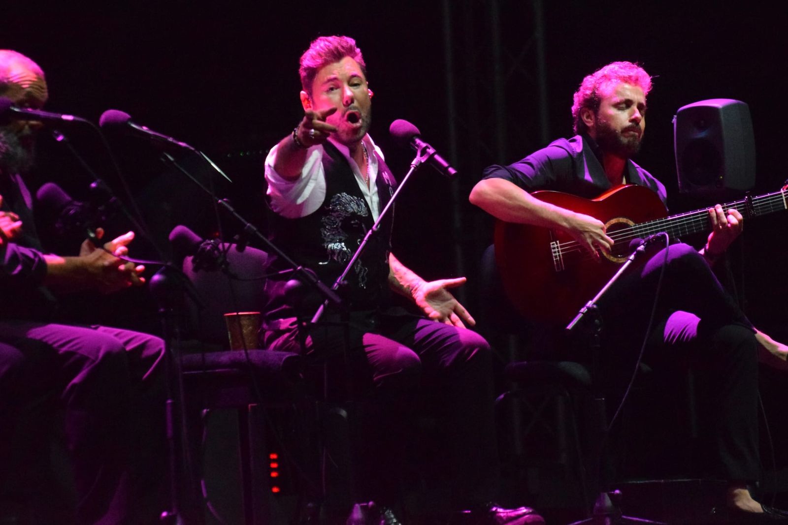 Miguel Poveda llena de poderío las Murallas en la noche más flamenca del año