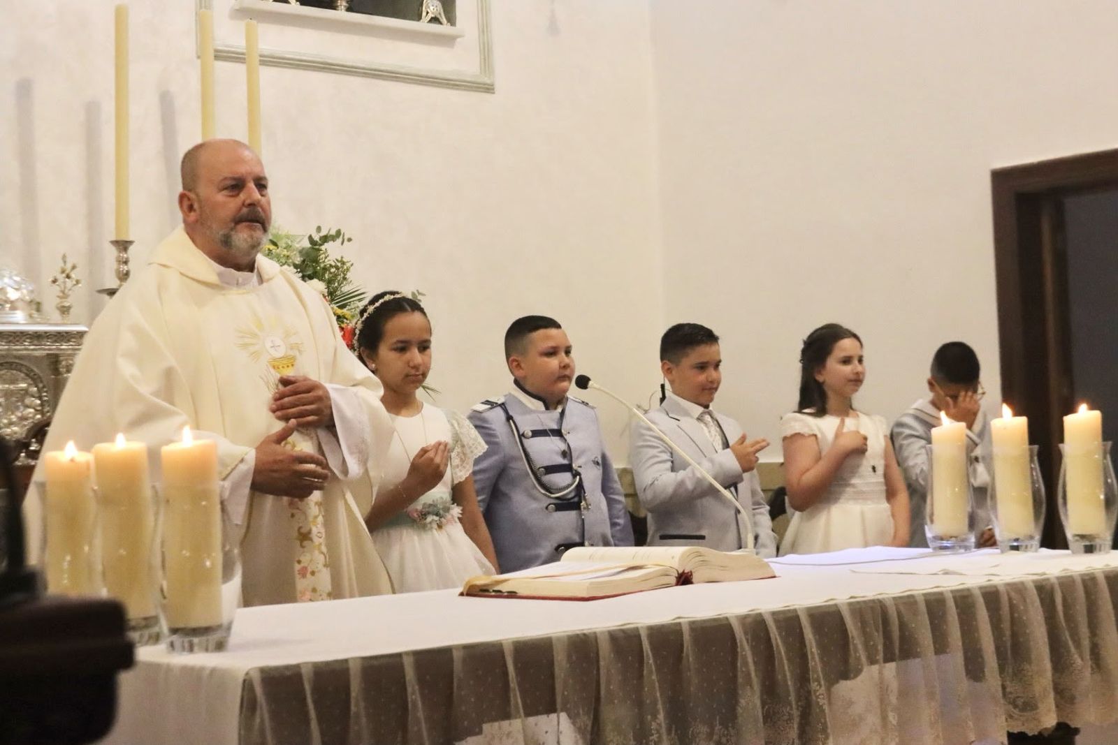 Comuniones en la Parroquia de San Juan de Dios