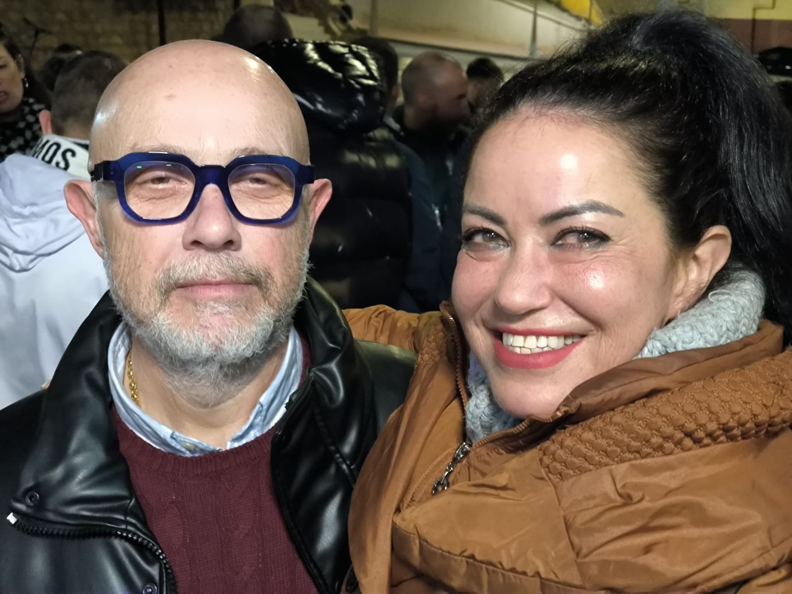 Ambiente de previa entre las aficiones de la AD Ceuta y el Real Club Deportivo