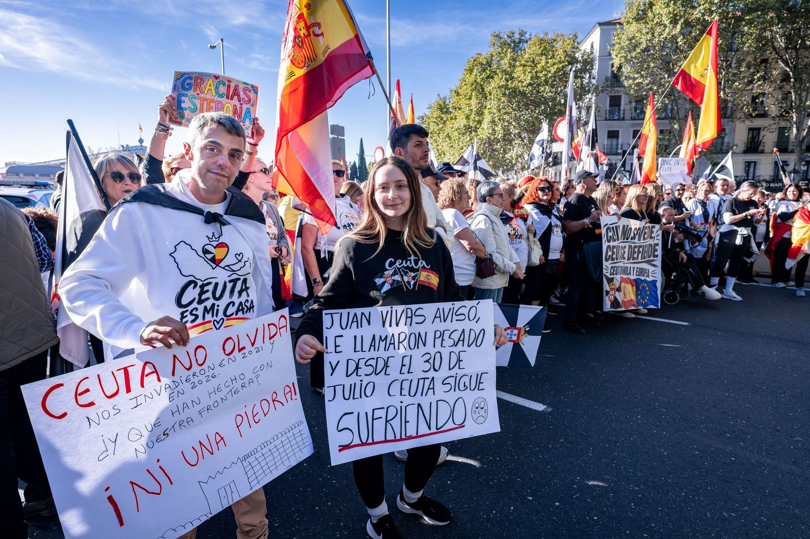 La voz de los caballas llega a la capital