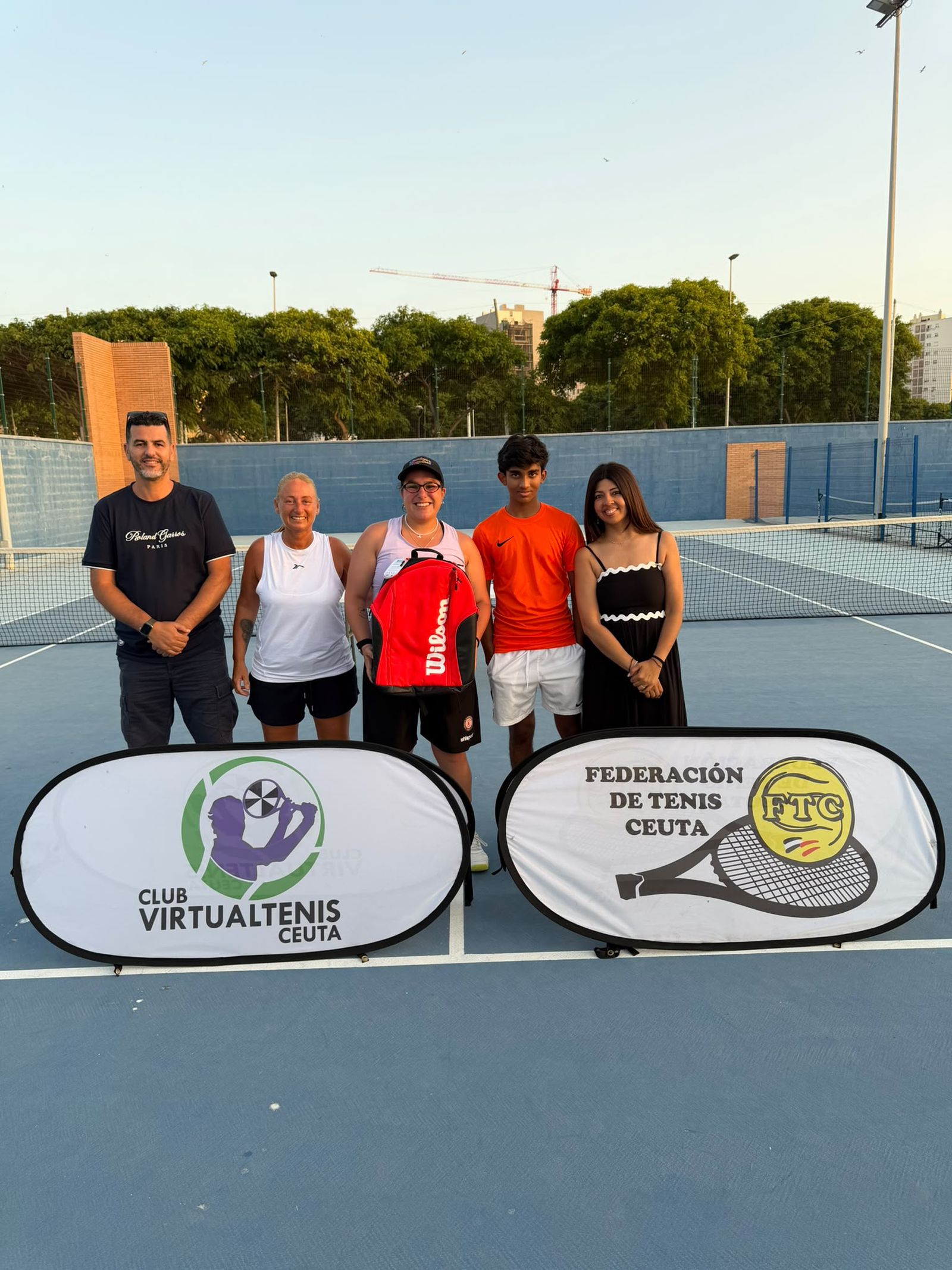 Ander Ararou y Reichel Gómez ganan la XII Liga de Tenis Kids College Ceuta Ceuta
