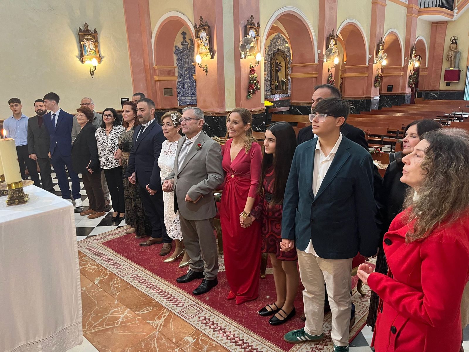 Agustín y Mari Carmen renuevan su compromiso matrimonial