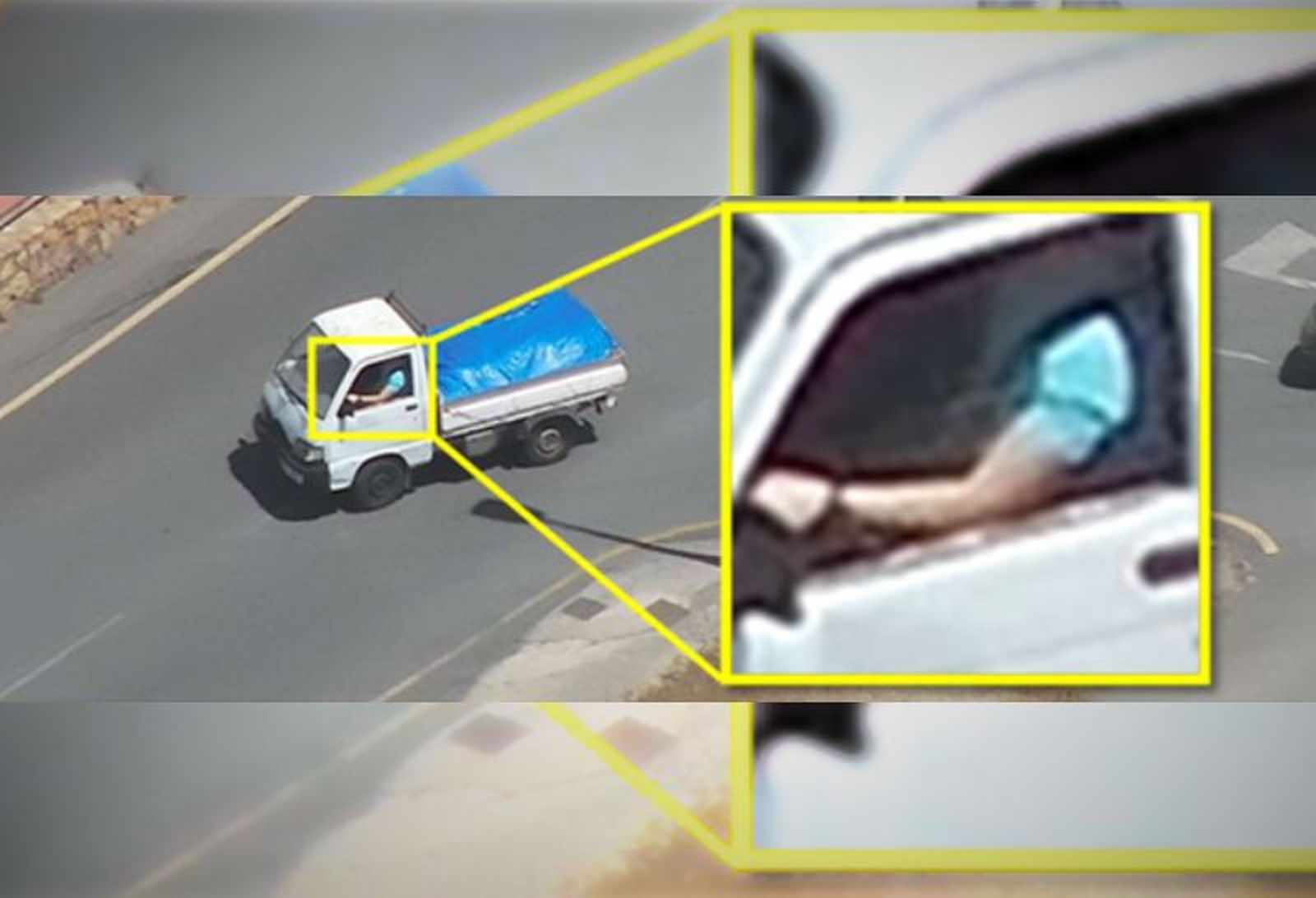 El vehículo tipo 'vespa' seguido en mayo de 2025 hasta un inmueble del Serrallo.