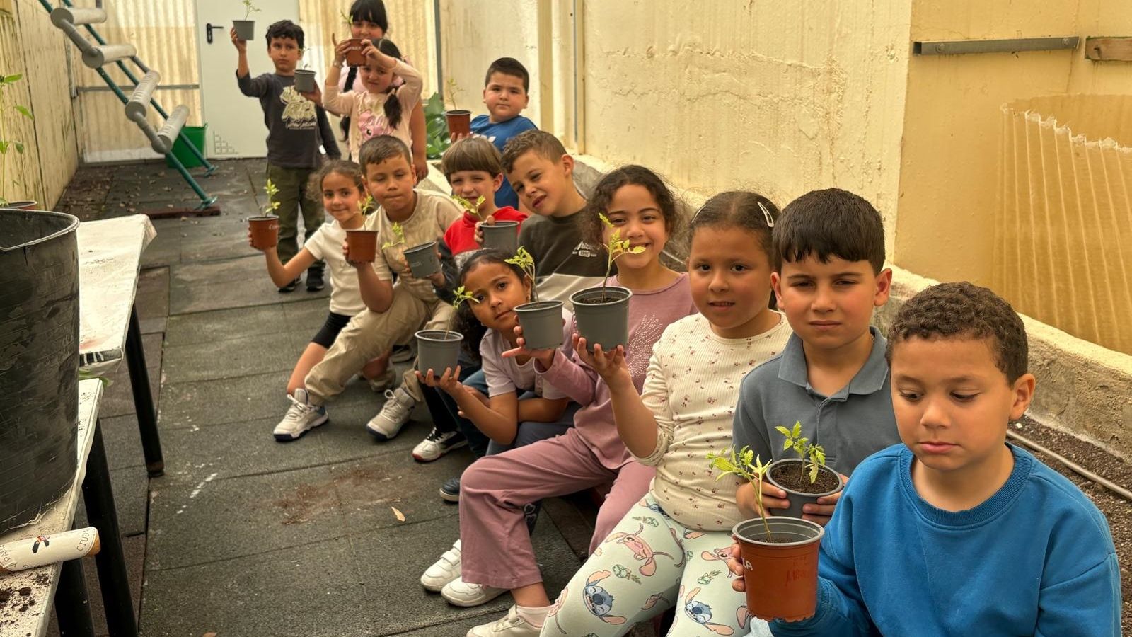 Ceuta impulsa la educación ambiental en las aulas a través de los huertos escolares