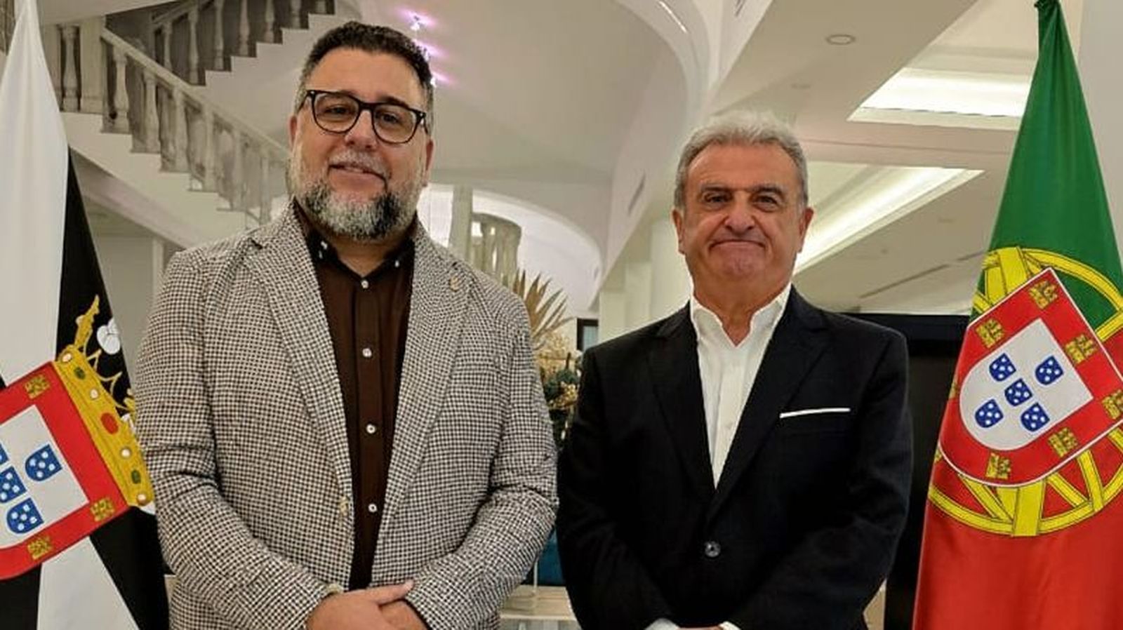 El Presidente de la institución ceutí, Ramón de la Cruz, manifestó este encuentro era "una oportunidad para que la entidad regional que preside pueda seguir estrechando lazos de amistad con otras entidades, asociaciones  empresas y muy especialmente entre Ceuta y Portugal" ya que existe una relación “estrecha e íntima entre ambas”