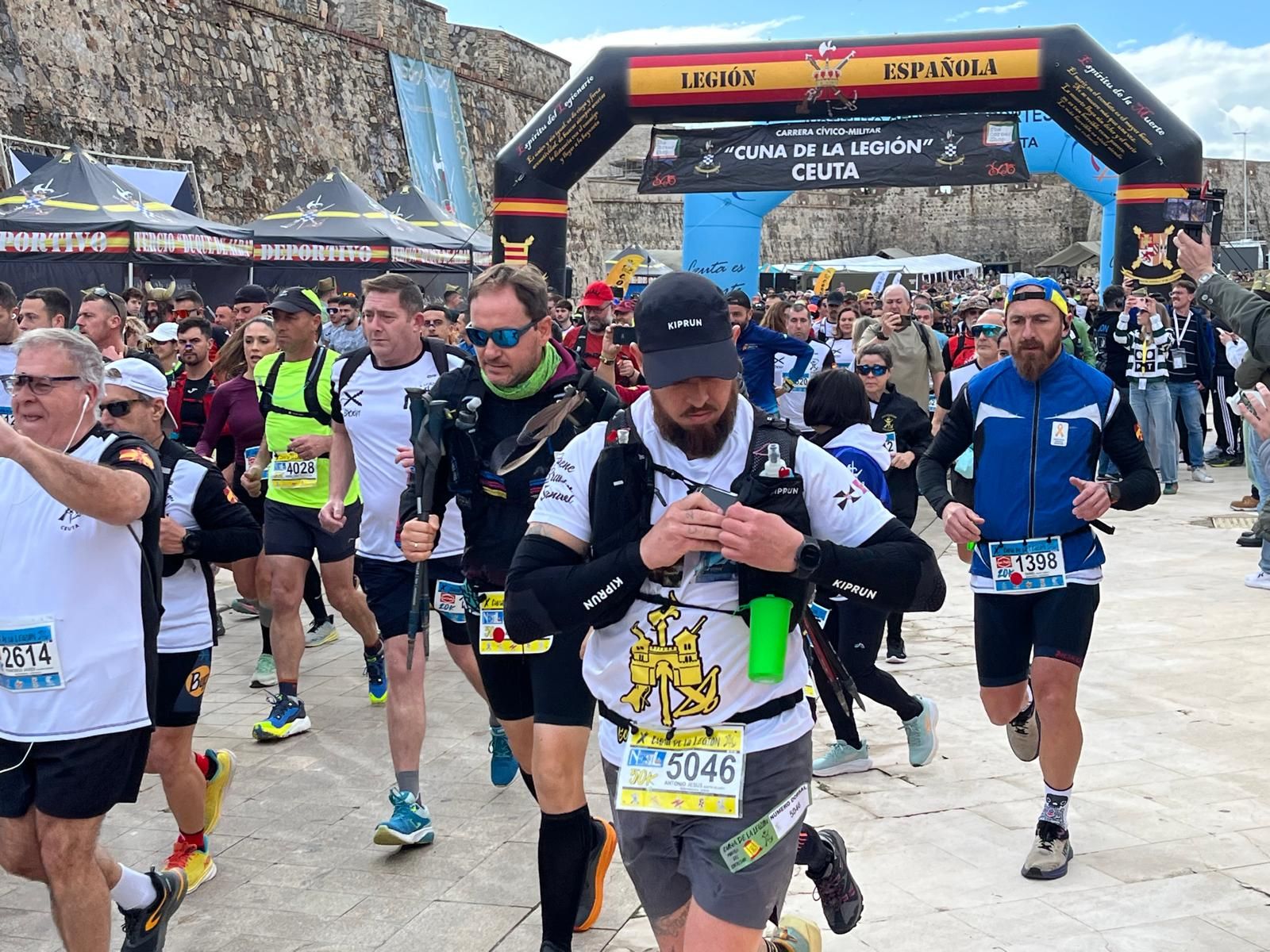 La previa y el inicio de la X Cuna de la Legión a través del objetivo de Reduan