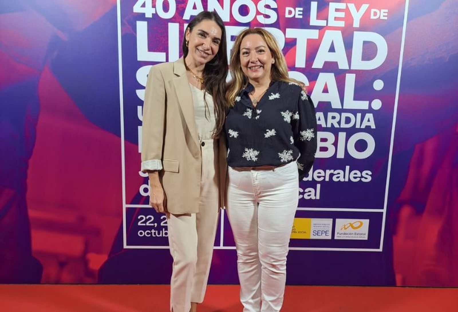 Isa Mata y Yolanda Aparicio, de UGT.