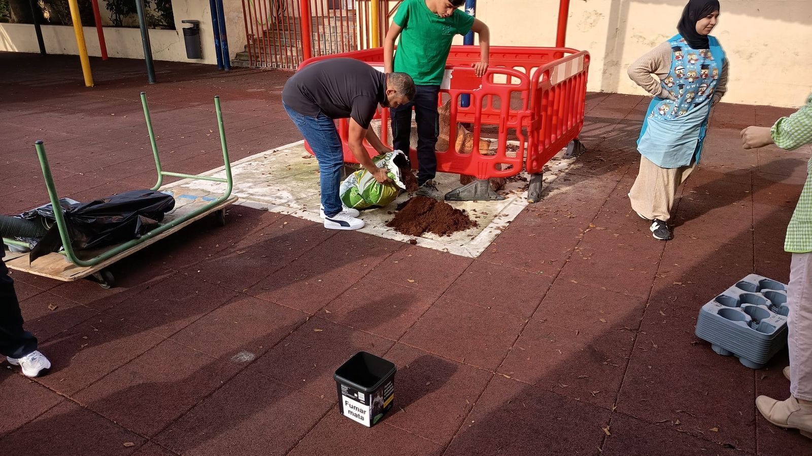 Ceuta impulsa la educación ambiental en las aulas a través de los huertos escolares