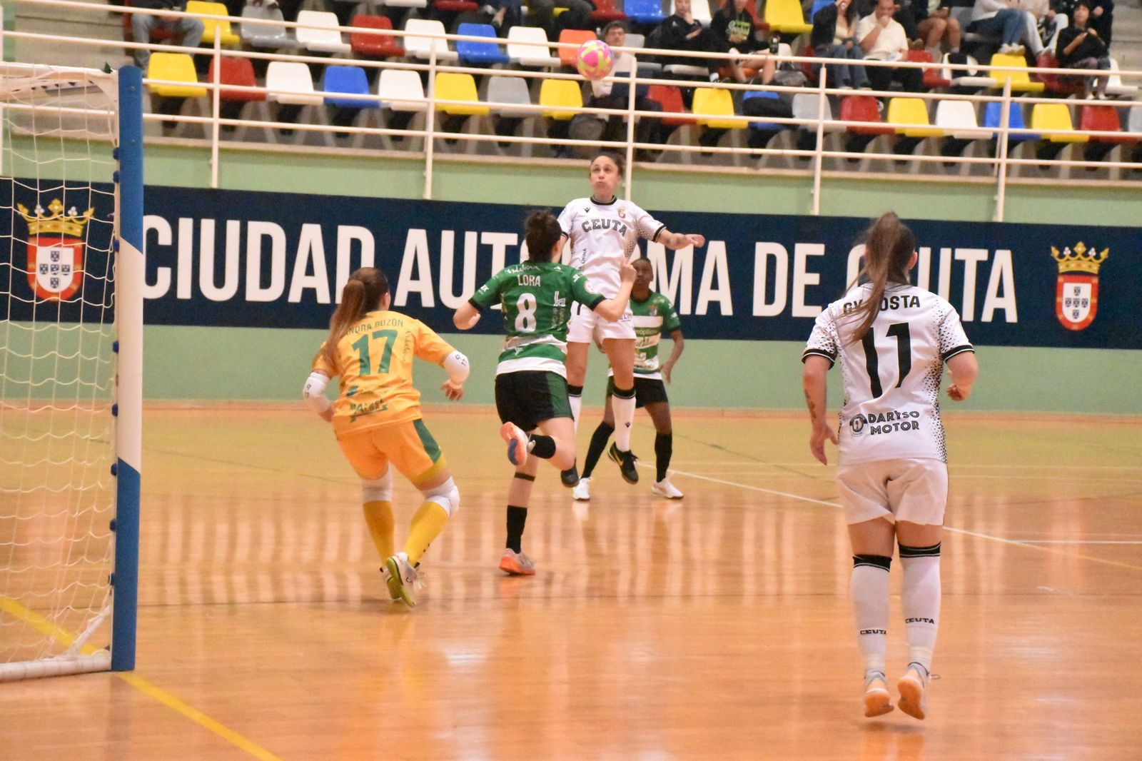 (4-4) AD Ceuta y Guadalcacin empatan en un vibrante partido