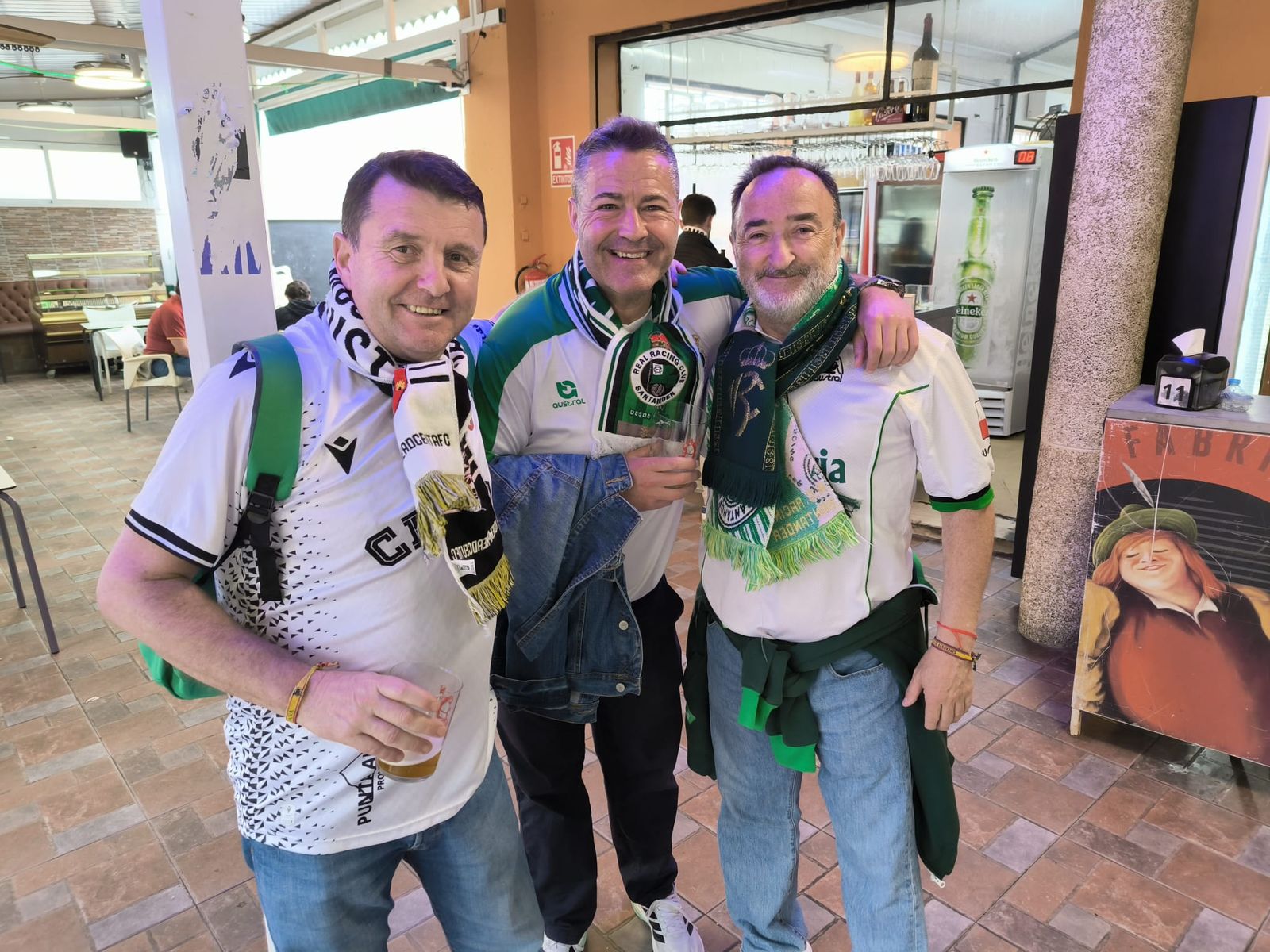 Asi vivió Nicol's la previa del partido AD Ceuta-Racing