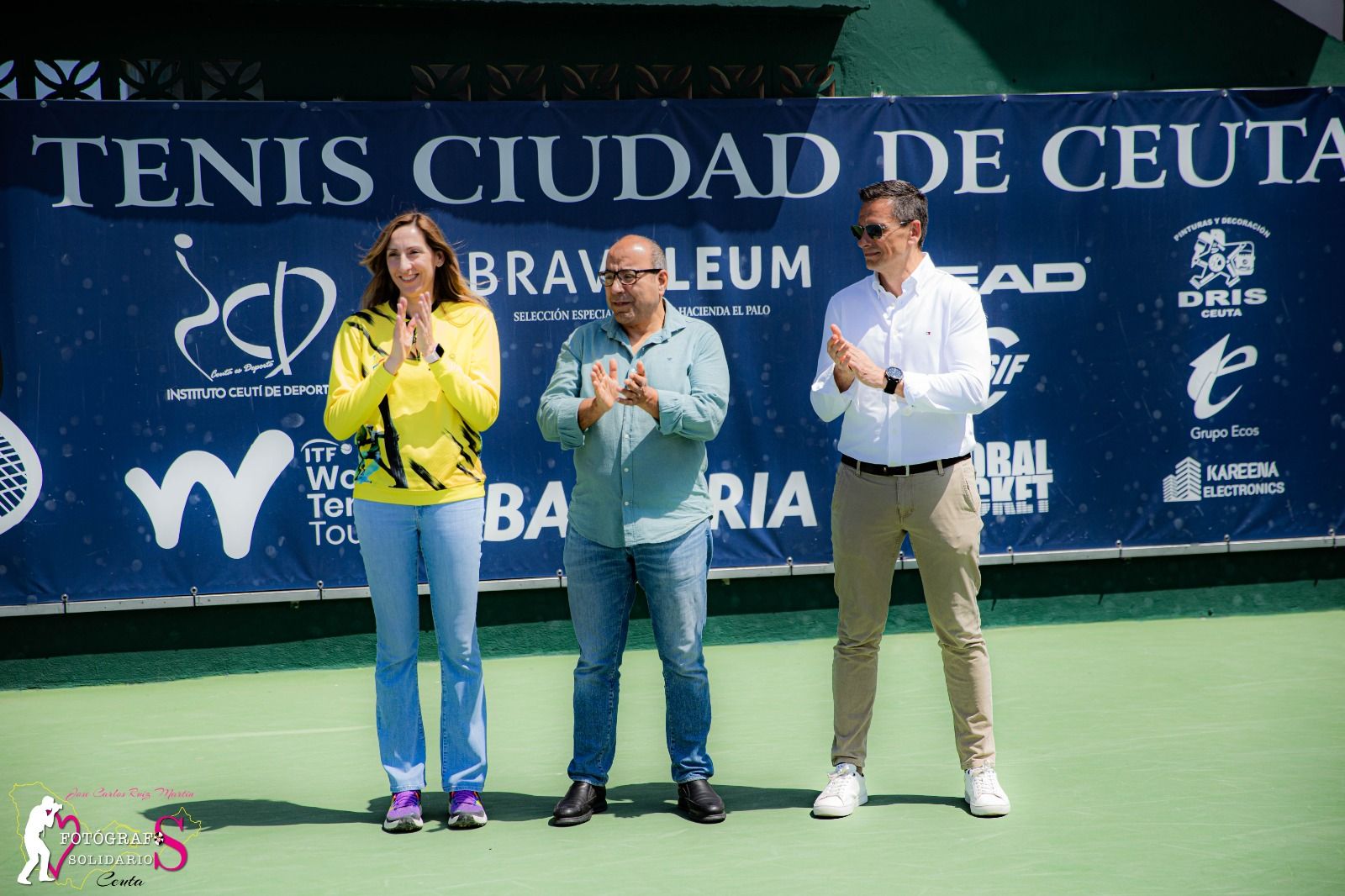 Entrega de trofeos de los primeros clasificados del 'Torneo'