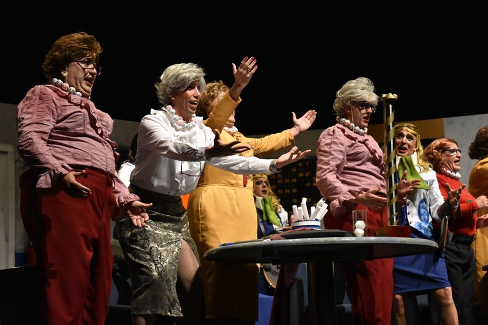 'Me faltan dos', ganadora del pasado año en la modalidad de chirigotas / FOTO ARCHIVO