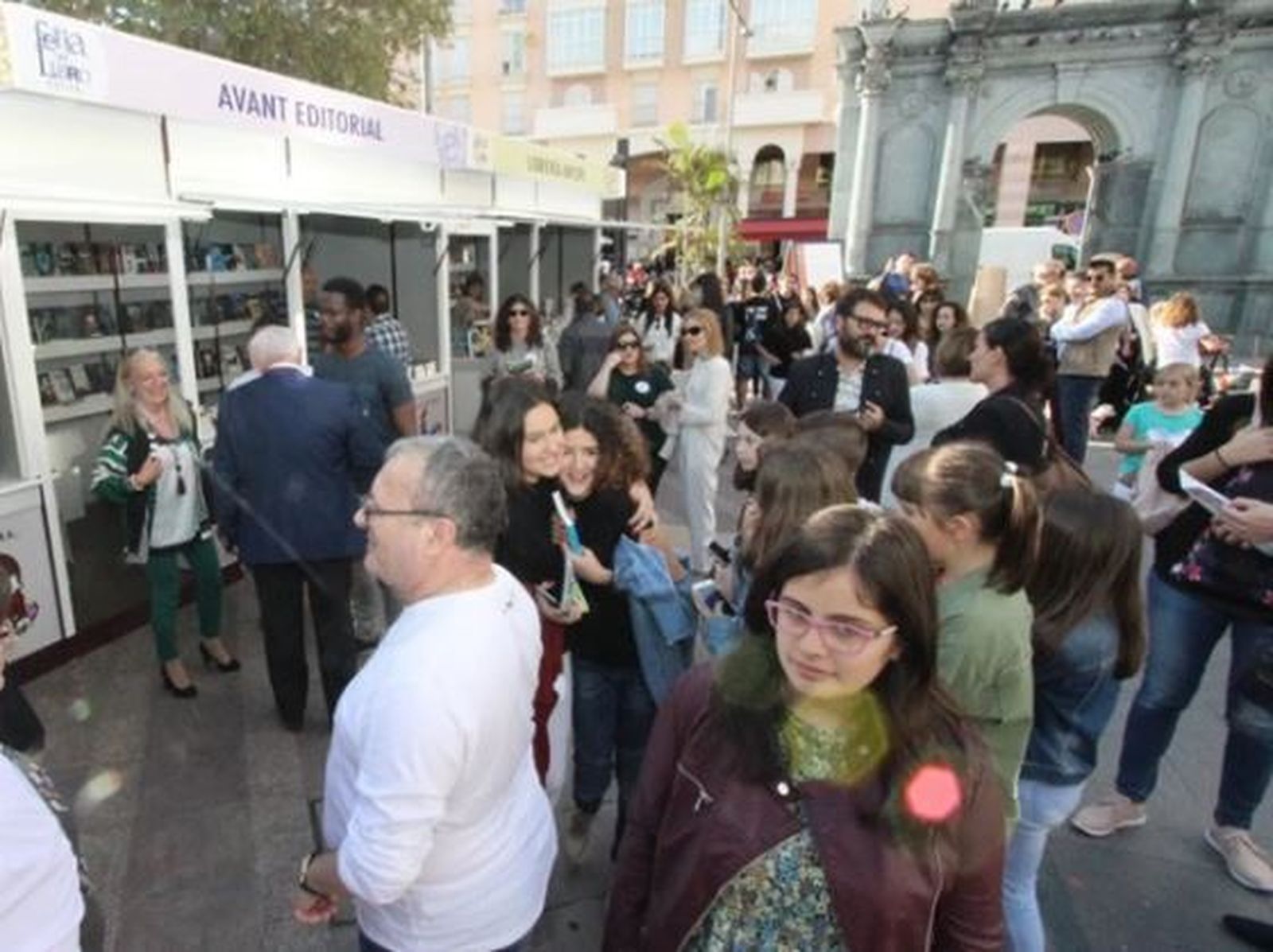 Imagen de una feria del libro de años anteriores