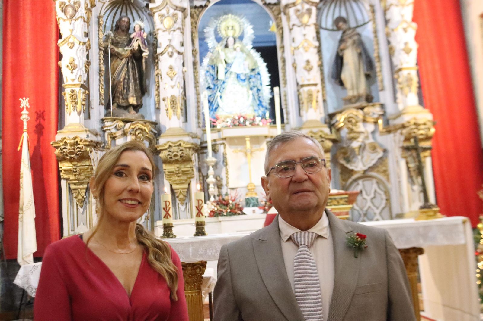 Agustín y Mari Carmen renuevan su compromiso matrimonial