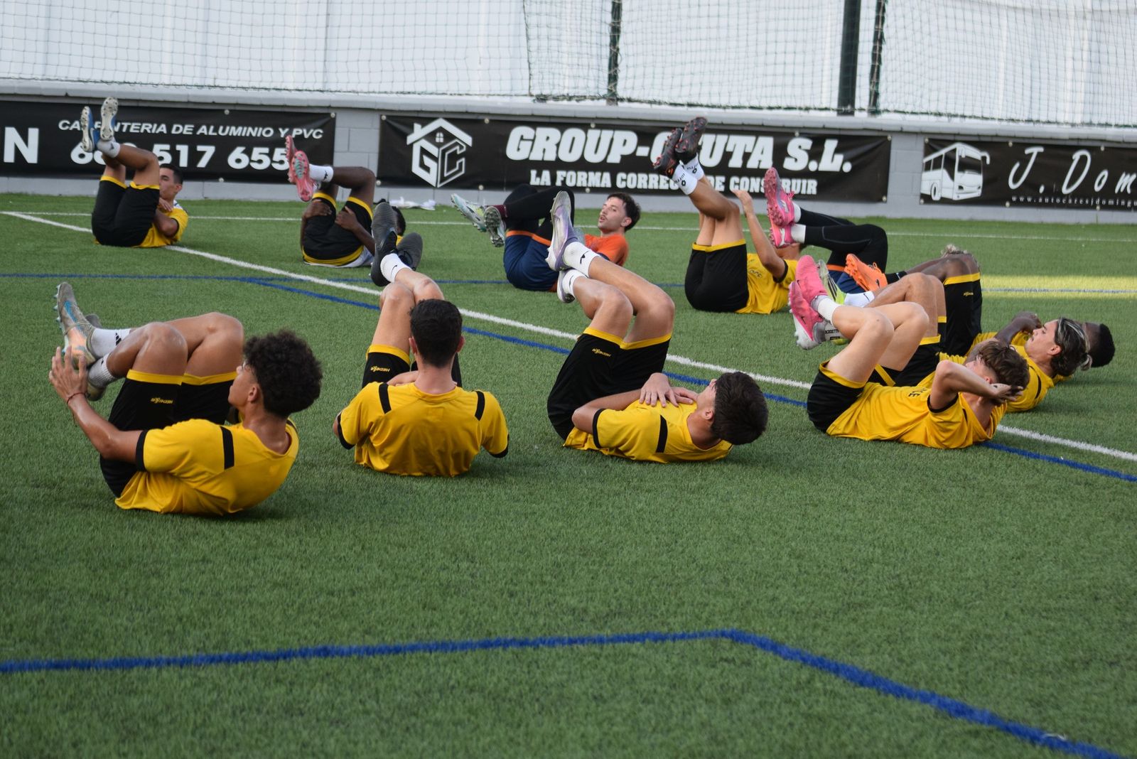 Entrenamiento Sporting Atlético