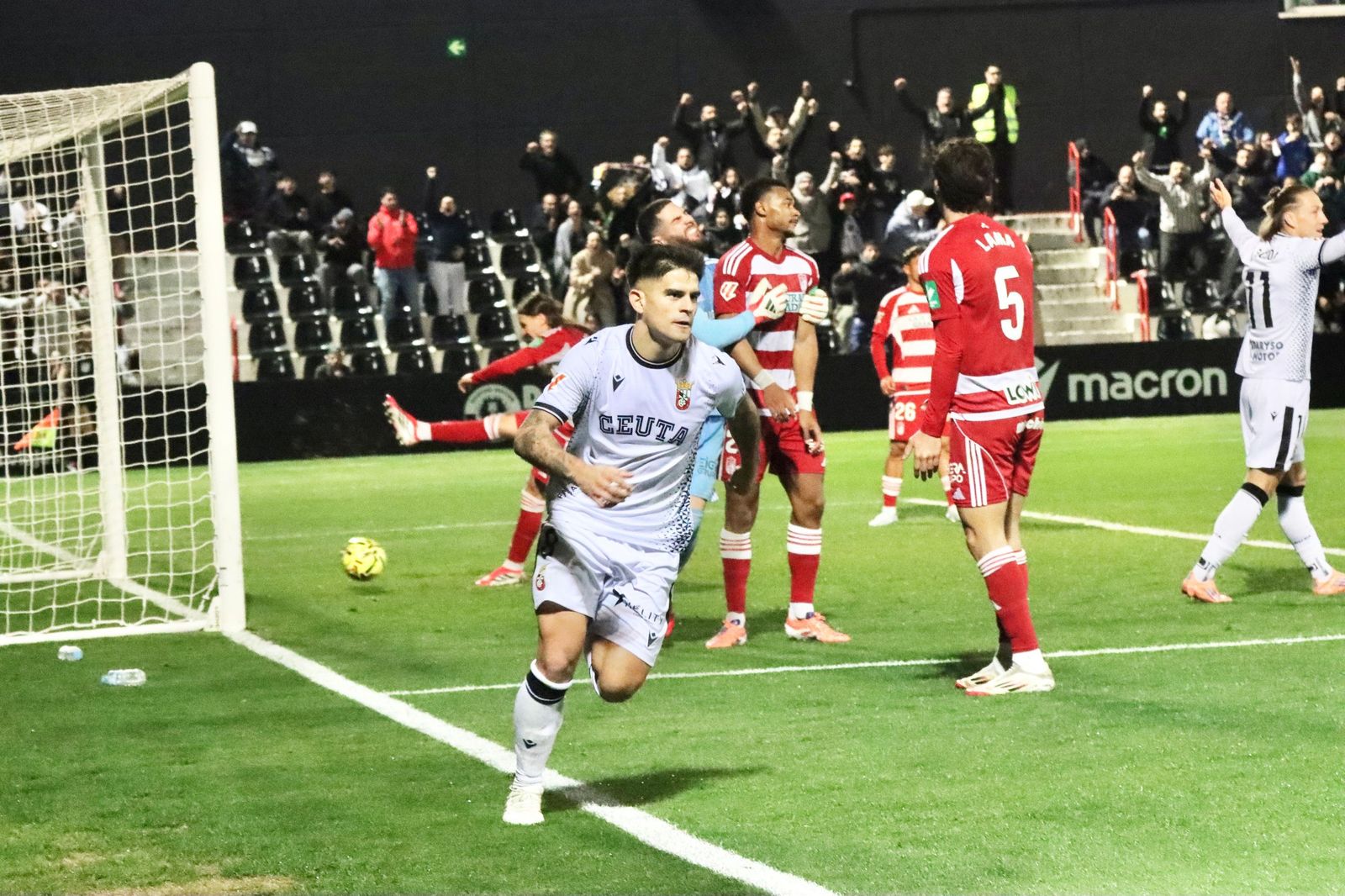 AD Ceuta – Granada CF: las mejores imágenes del partido en LaLiga Hypermotion