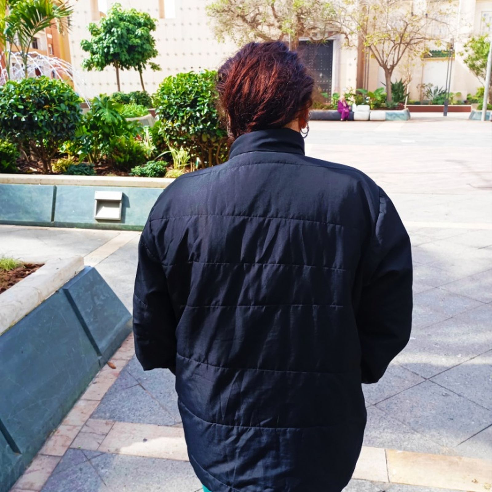 La mujer, al inicio de la huelga de hambre / Juanjo Coronado