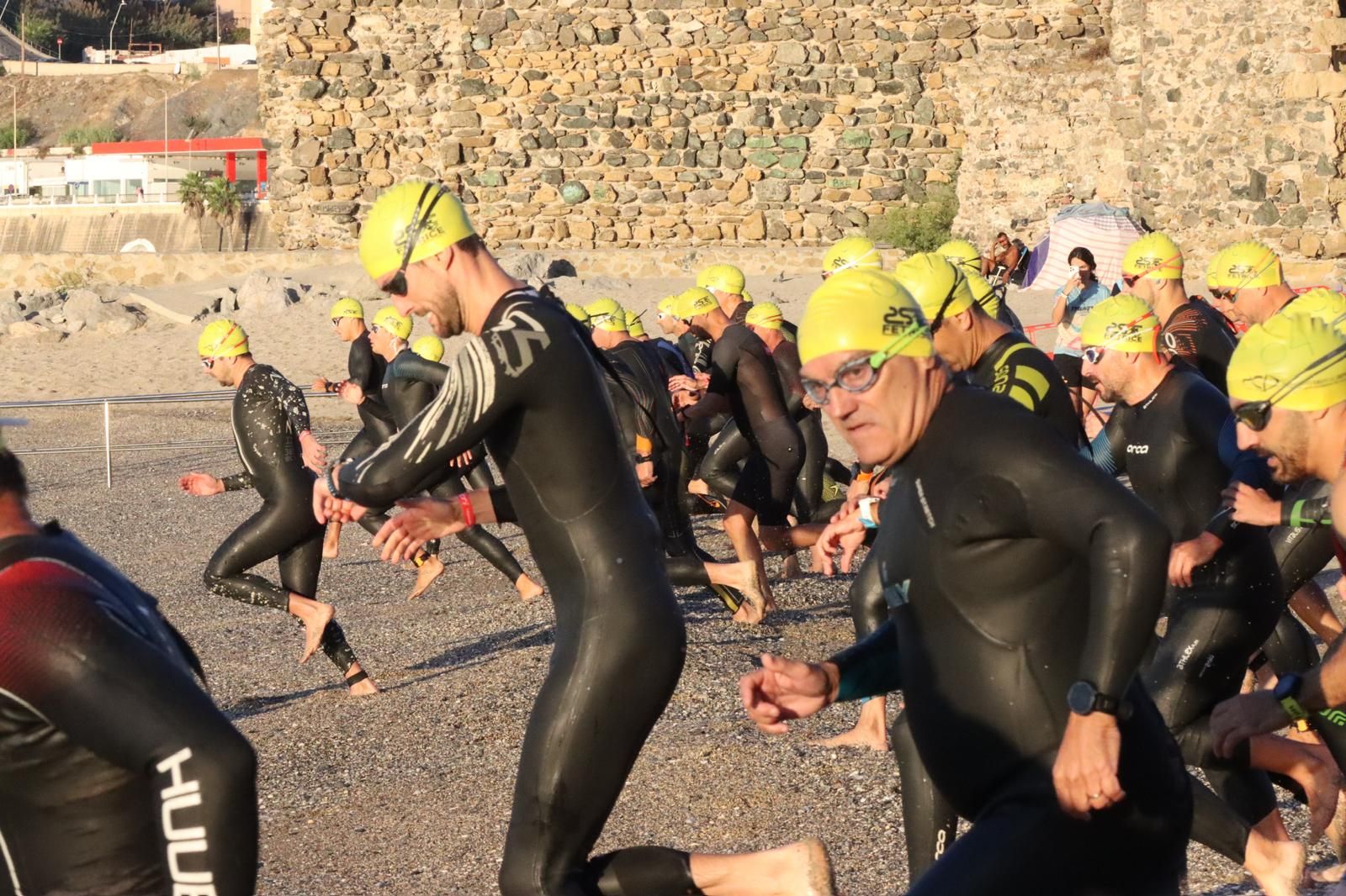 Se inicia el campeonato autonómico de triatlón 'Ciudad de Ceuta'