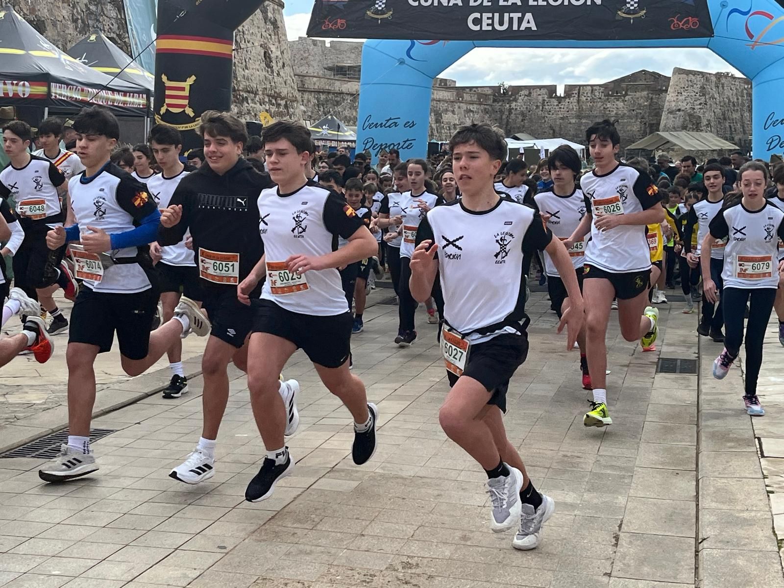 La previa y el inicio de la X Cuna de la Legión a través del objetivo de Reduan