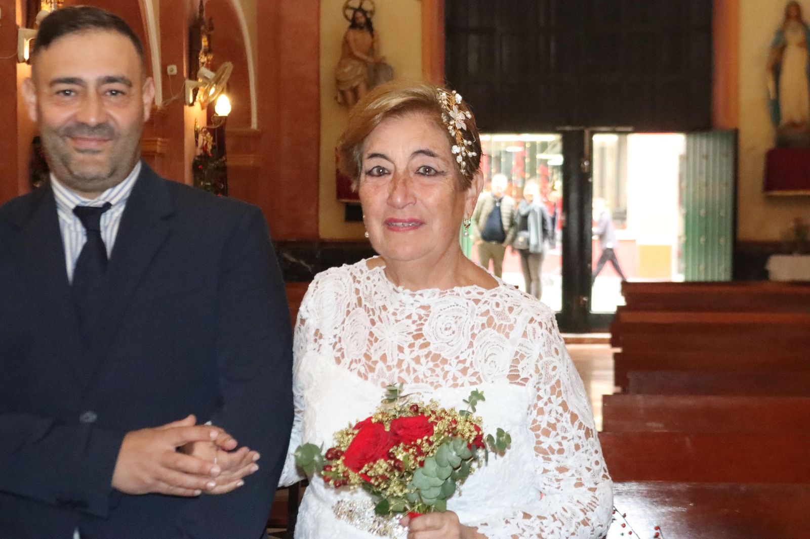 Agustín y Mari Carmen renuevan su compromiso matrimonial