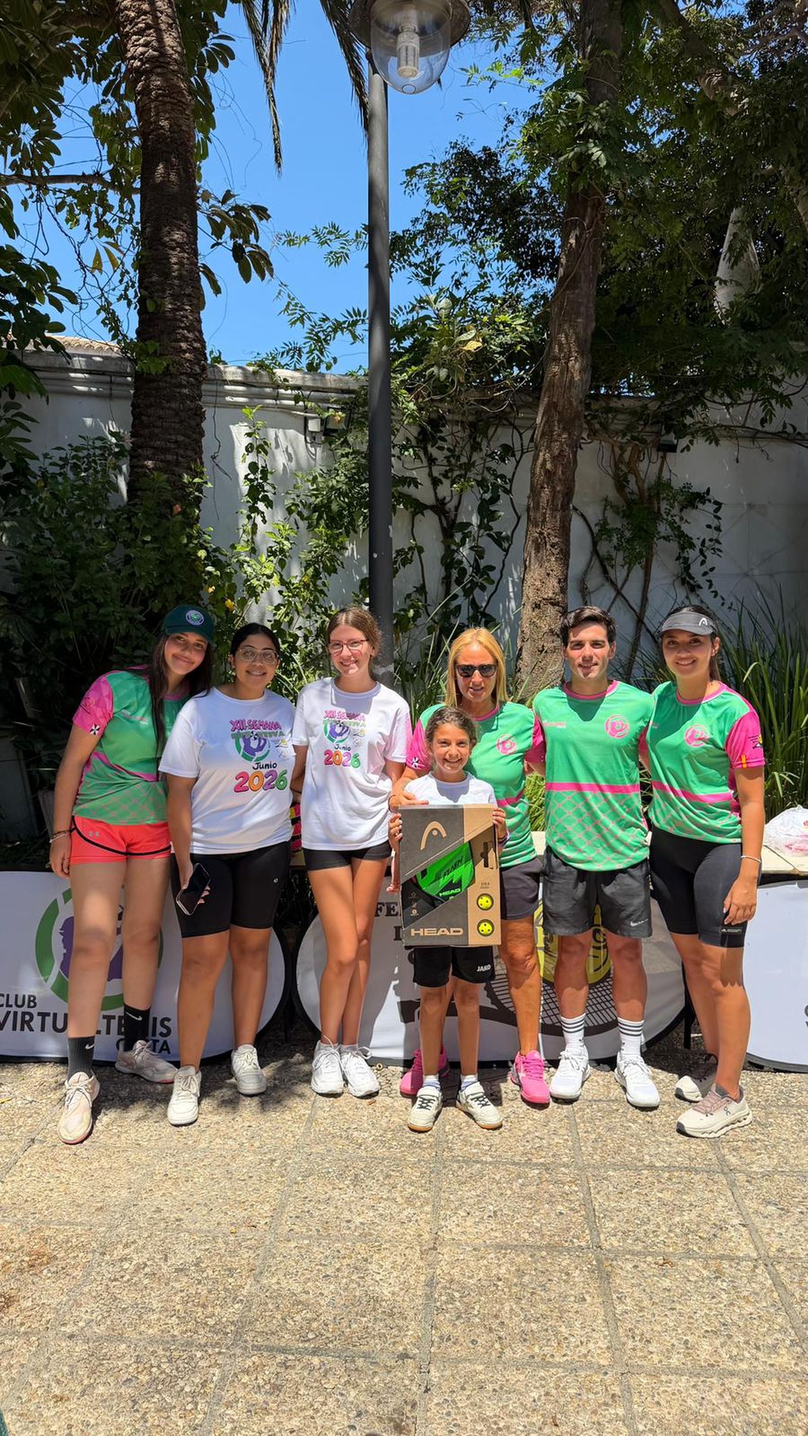 VirtualTenis Ceuta cierra su XII Semana Deportiva con una multitudinaria clausura y la vista puesta en septiembre