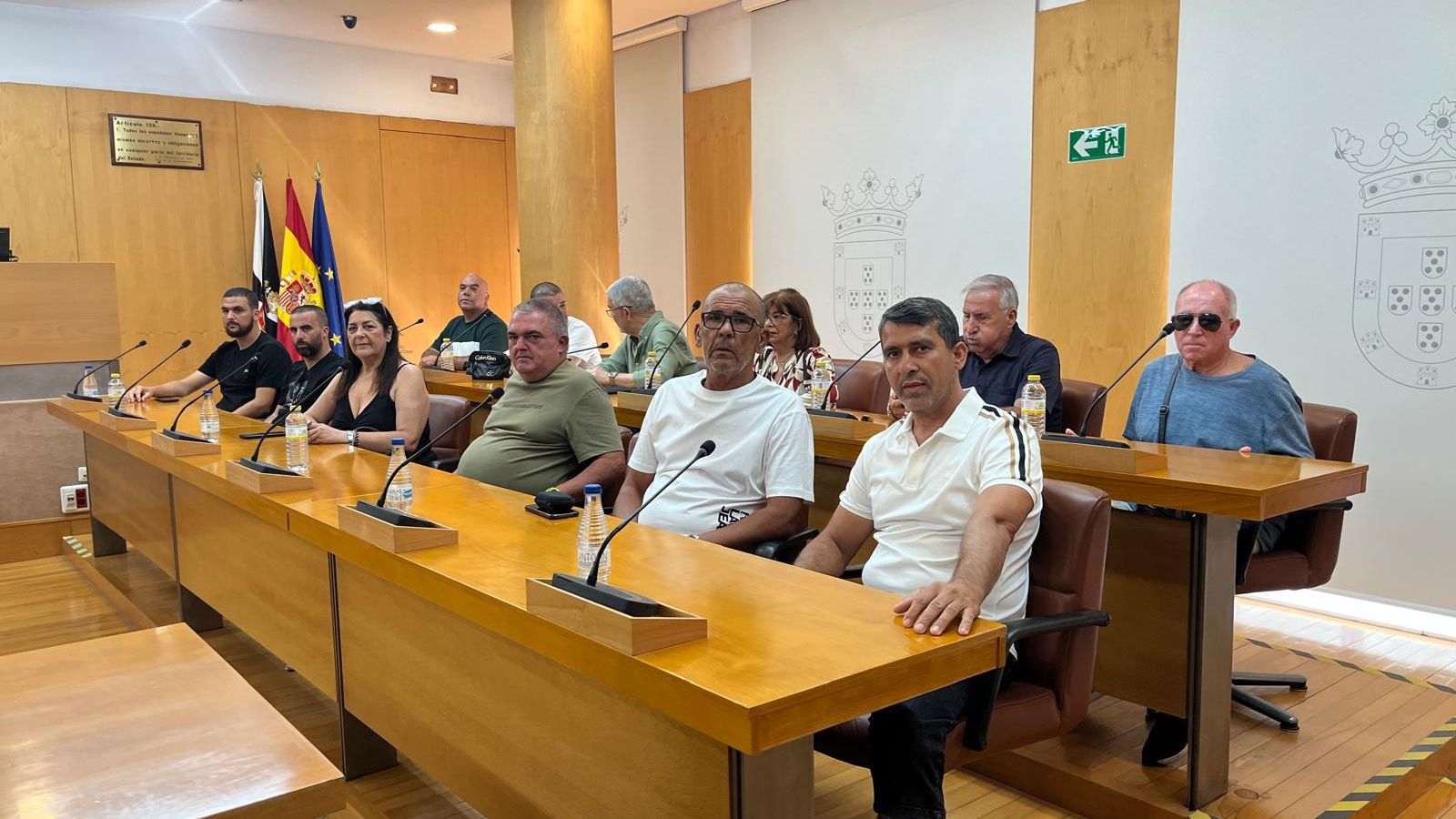 Algunas de las asociaciones vecinales representadas