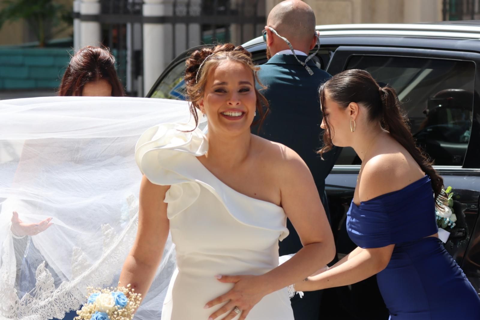 Jesús y Rosa sellan su amor en el Salón del Trono