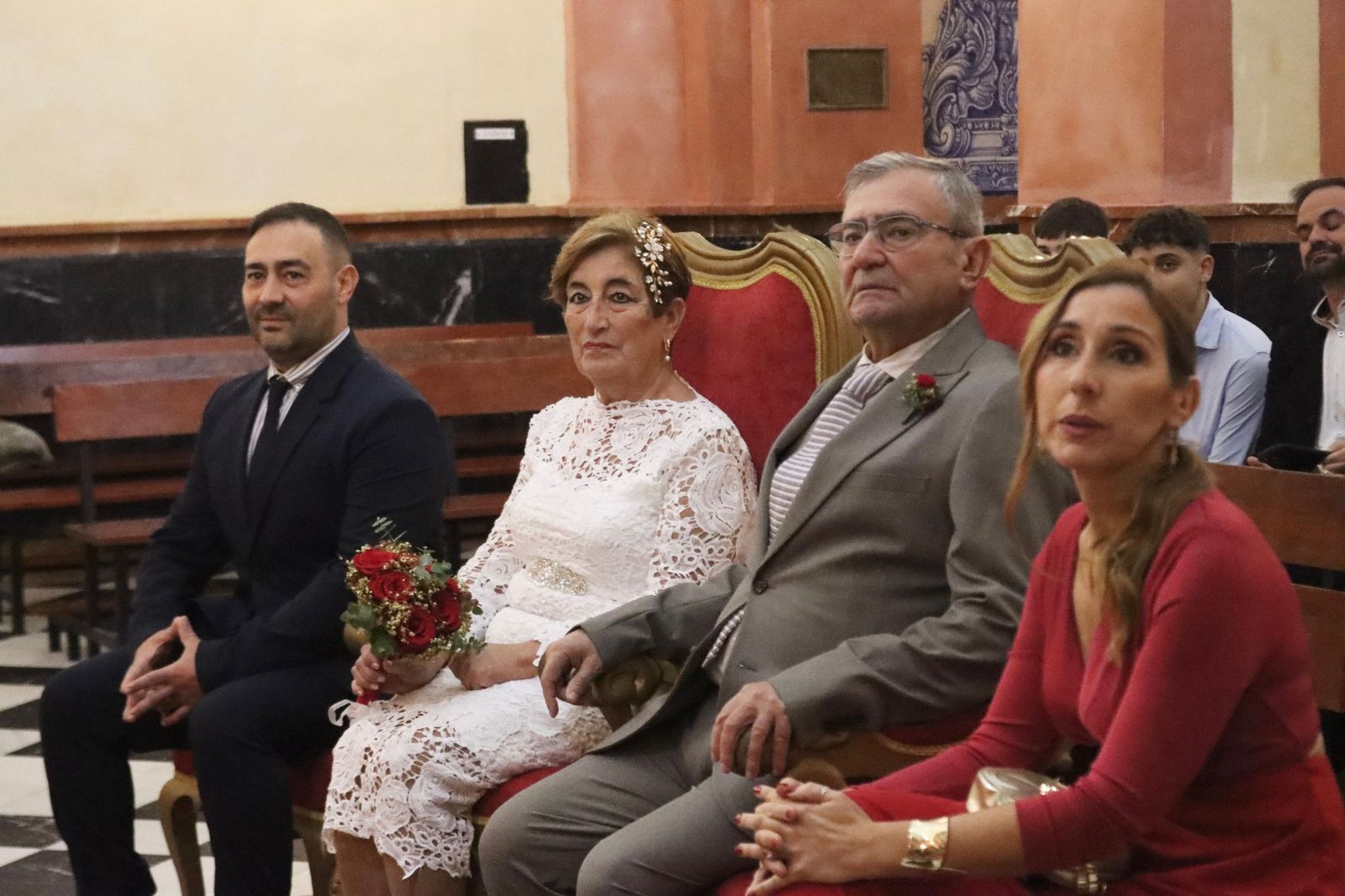 Agustín y Mari Carmen renuevan su compromiso matrimonial