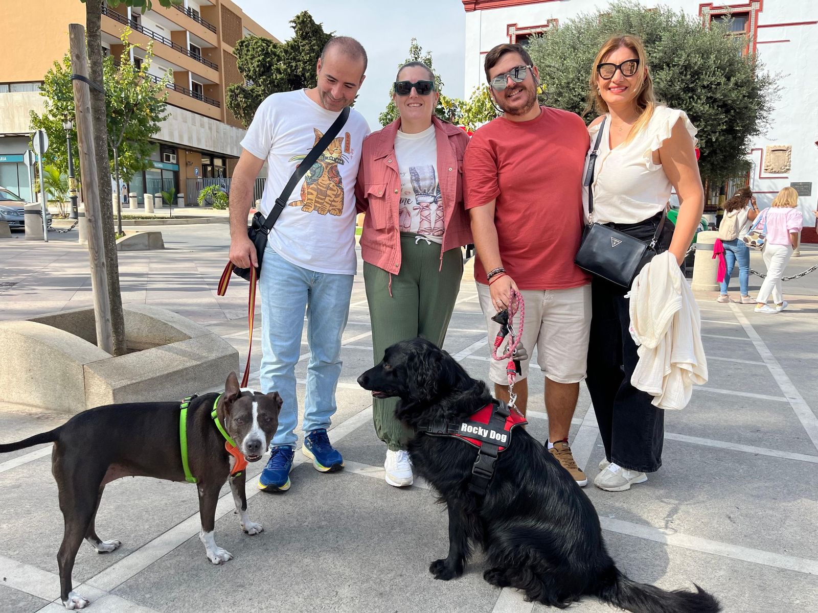 El vicario bendice a los animales de Ceuta por San Daniel